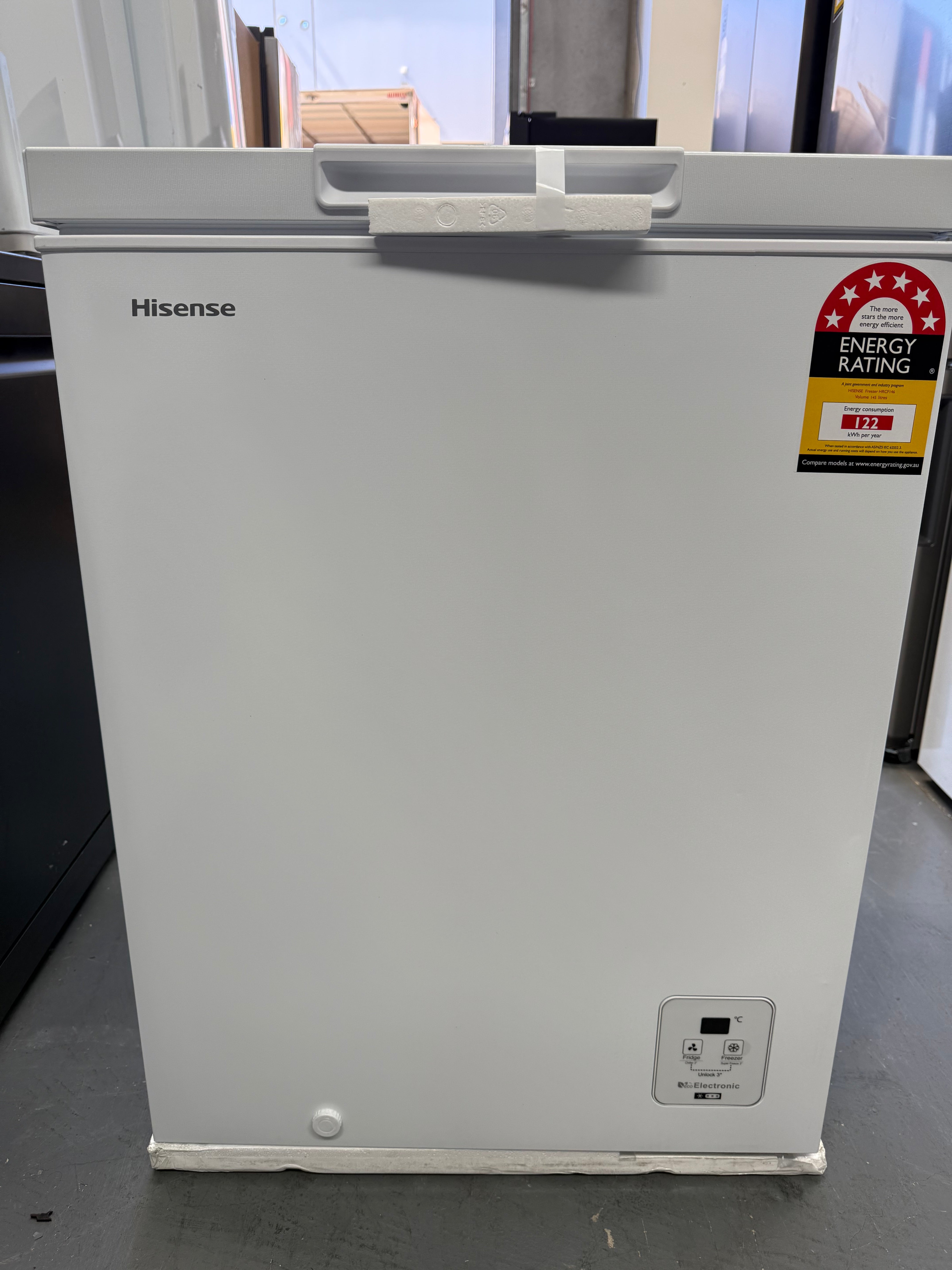 Hisense 146L Chest Freezer – Factory Seconds | HRCF146