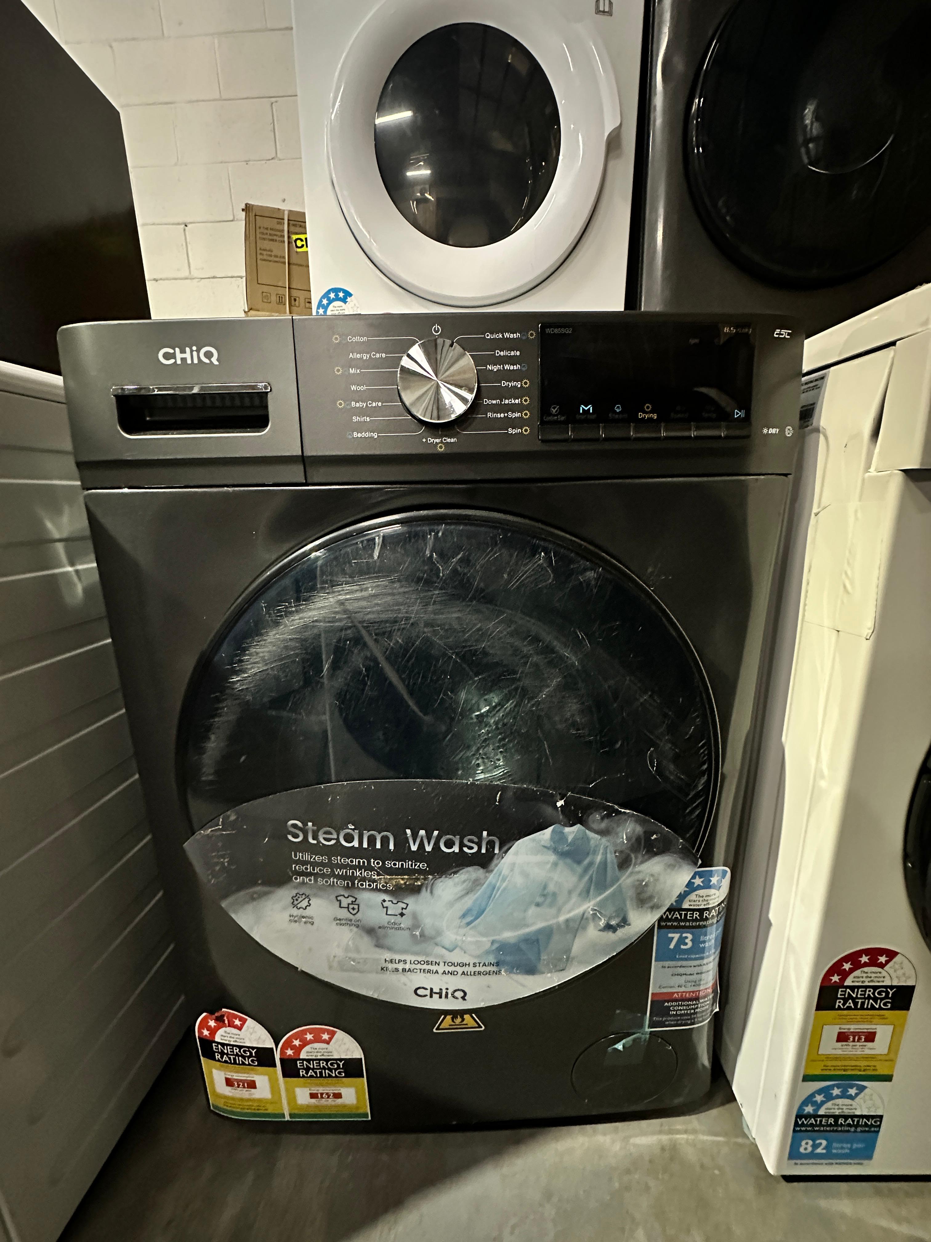 CHiQ 8.5kg Front Load Washing Machine – Refurbished