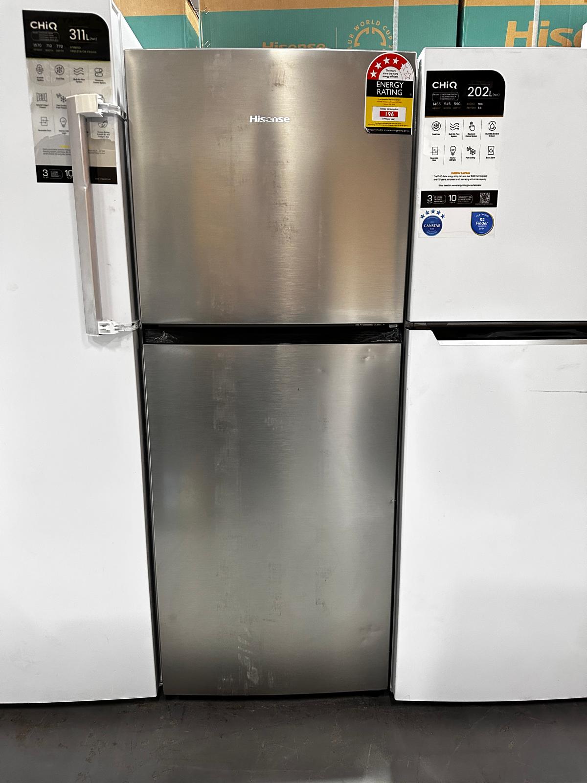 Hisense 205L Top Mount Fridge Freezer HRTF206S – Factory Seconds | ADELAIDE