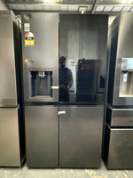 LG 635L Side by Side Refrigerator – GS-V600MBLC – Like New | MELBOURNE