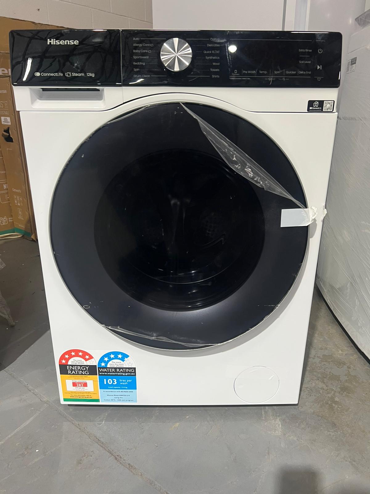 Factory Seconds Hisense 12 kg Washing Machine – HWF5S1214