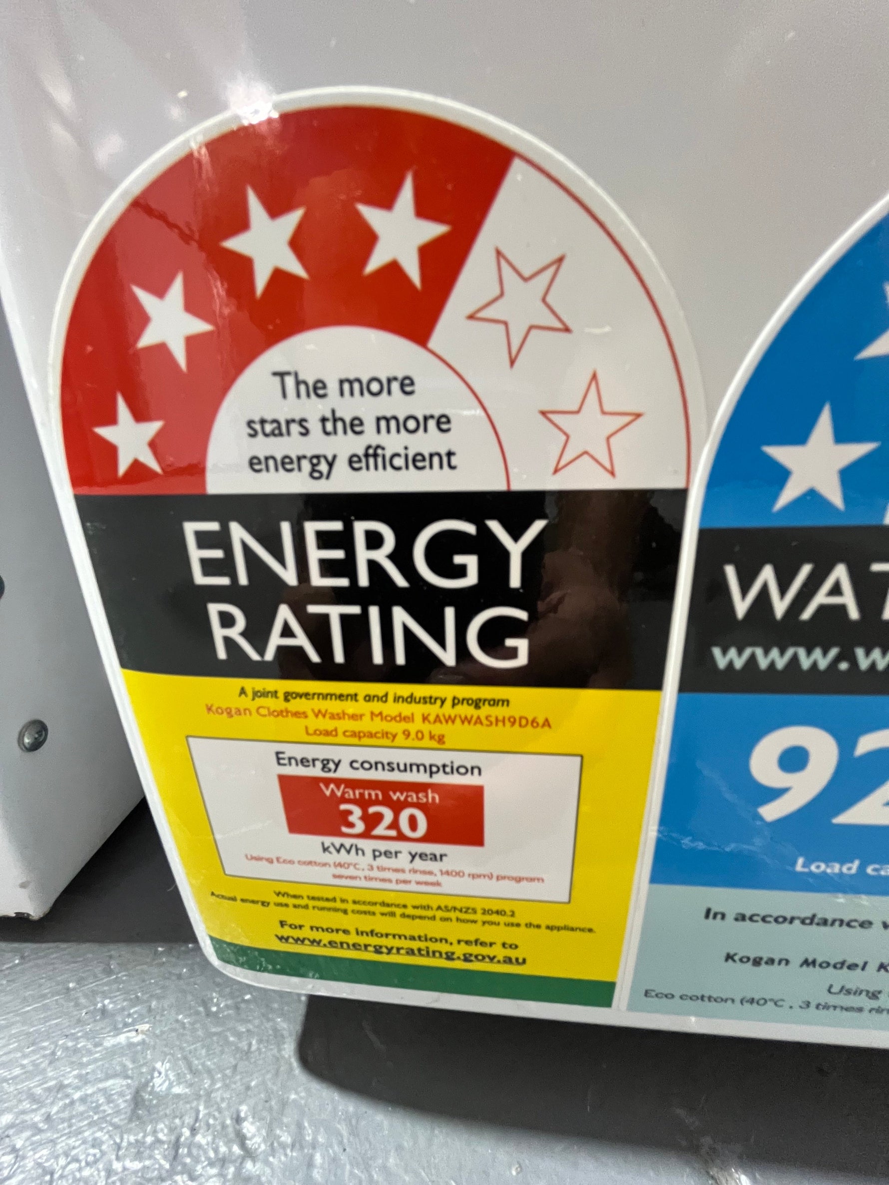 Factory second Kogan 9 kg washer dryer | ALEXANDRIA