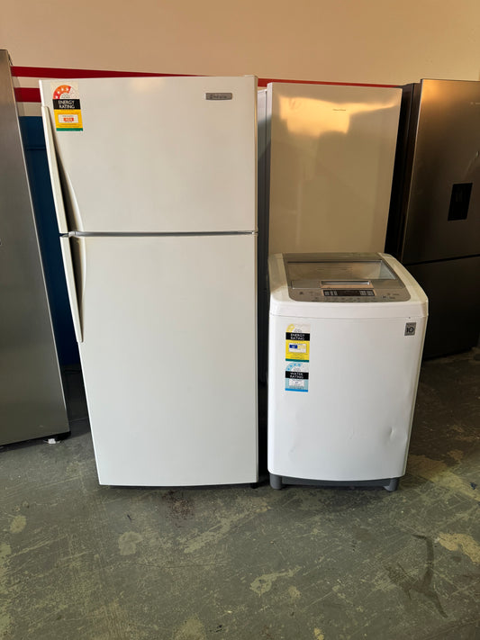 Westinghouse 420 Litres Fridge Freezer and LG 6.5 kgs Washing Machine | PERTH