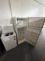 Refurbished combo Fisher & Paykel 400 ltr top mount fridge freezer and Fisher & Paykel 8 kg top loader washer | ALEXANDRIA