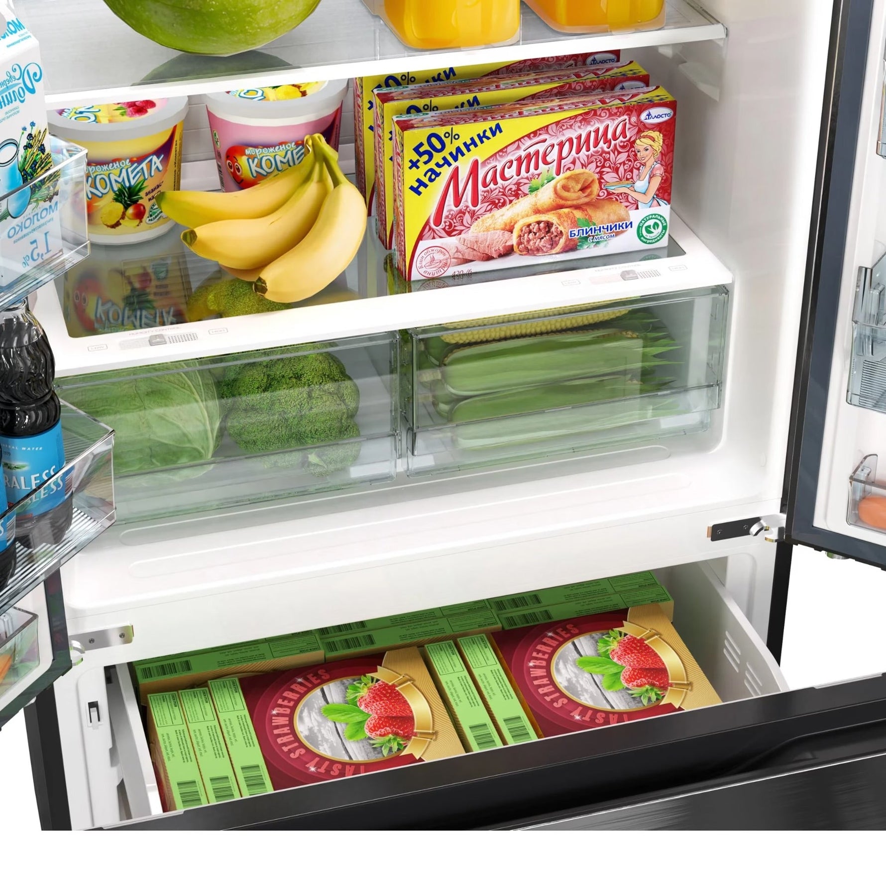 Kenmore 508L Counter-Depth French Door Refrigerator, Stainless Steel - Silver | SYDNEY