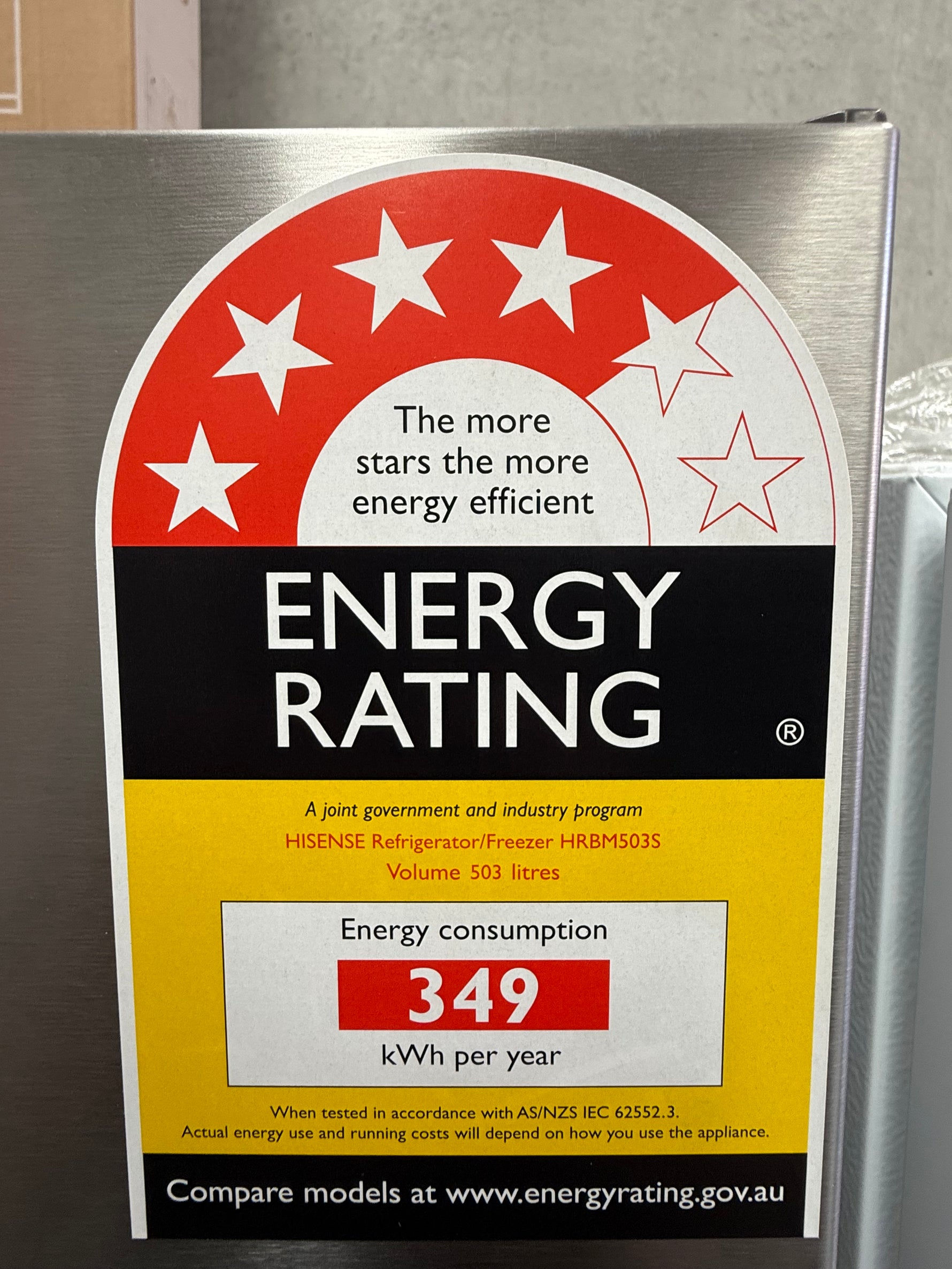 Hisense 503L Bottom Mount Fridge – Factory Seconds | HRBM503S