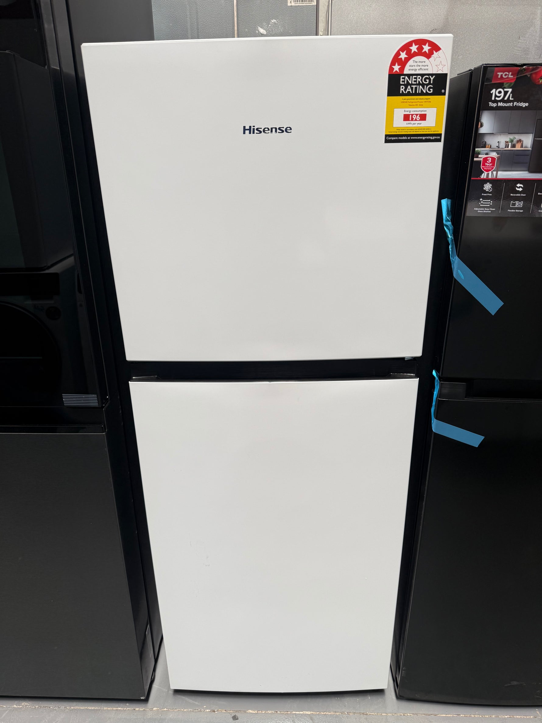Hisense 206L Top Mount Fridge – Near to New | HRTF206