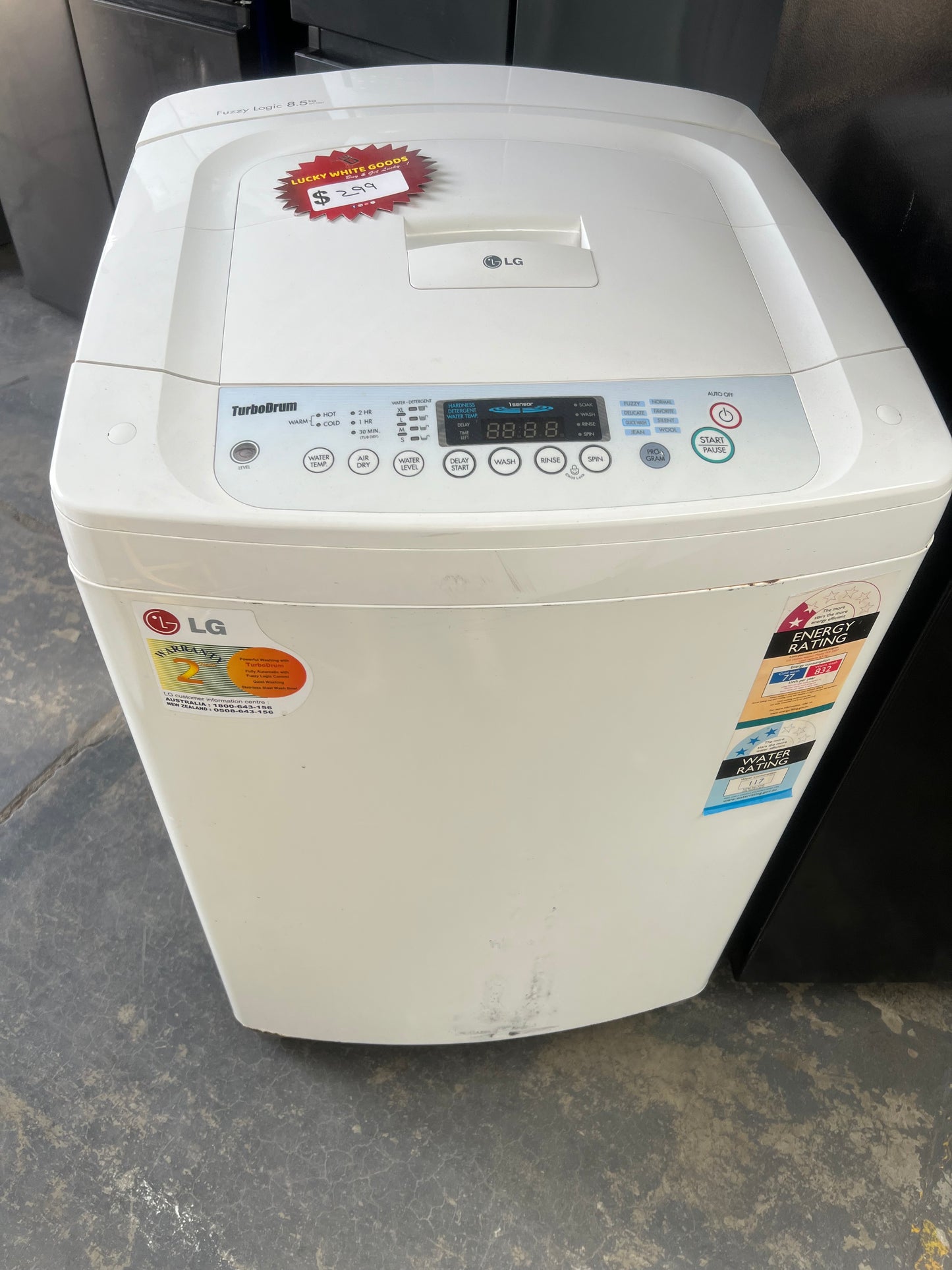 Refurbished combo chiq 559 litres fridge freezer and LG 8.5KG washing machine | ADELAIDE