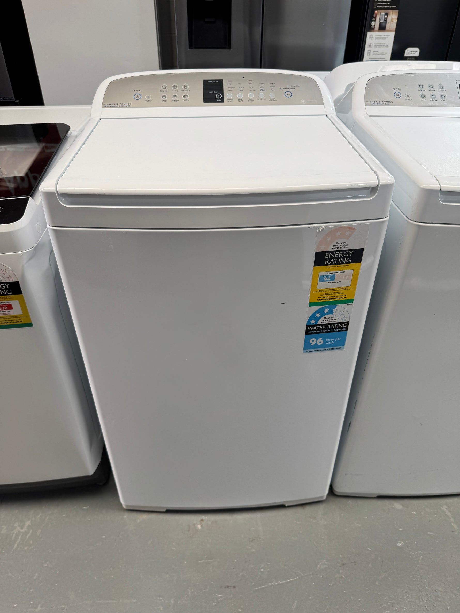 Refurbished Fisher&Paykel 8.5kg Top Loader Washing Machine