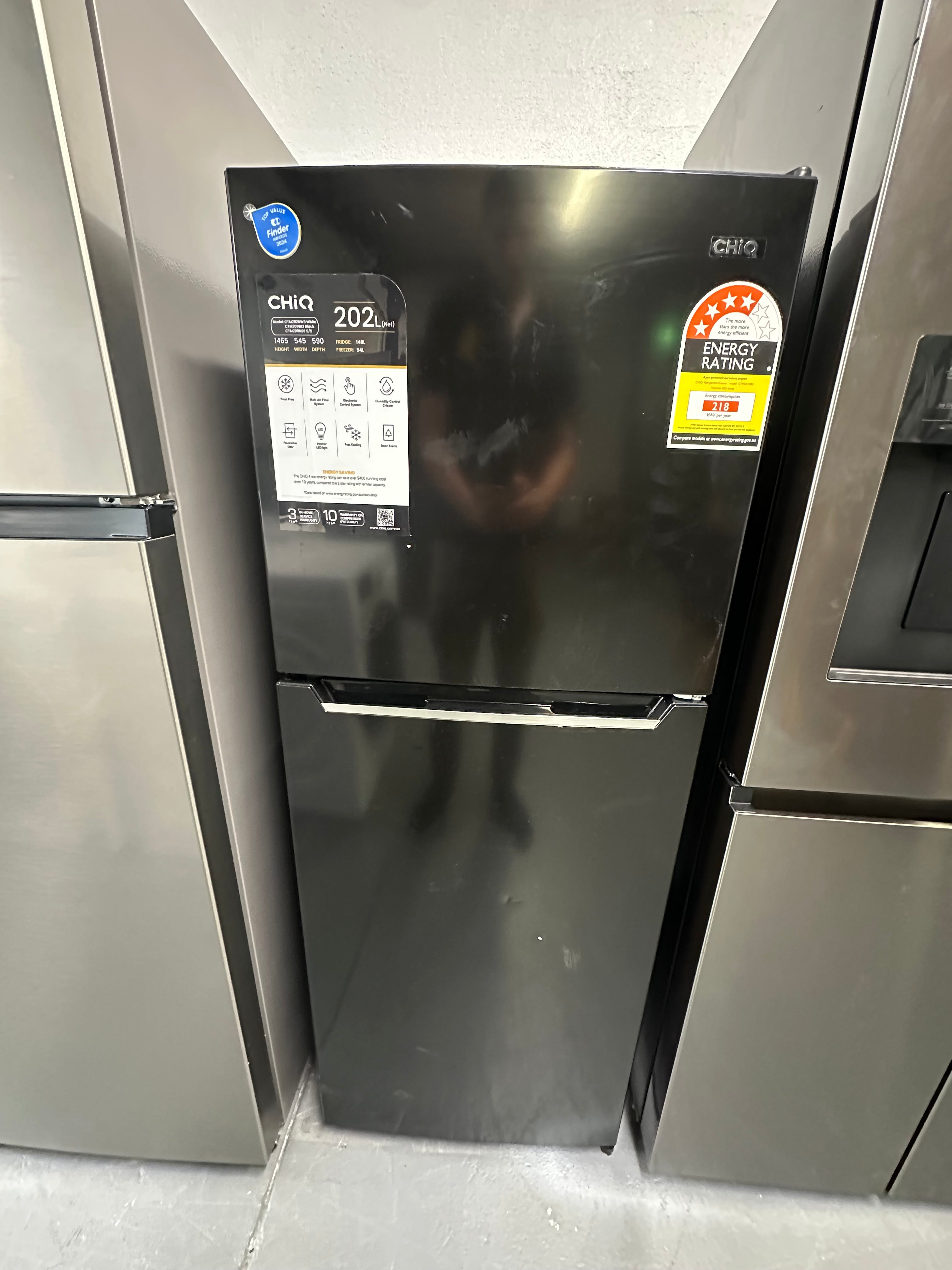 Chiq 202 ltr top mount fridge freezer | ALEXANDRIA