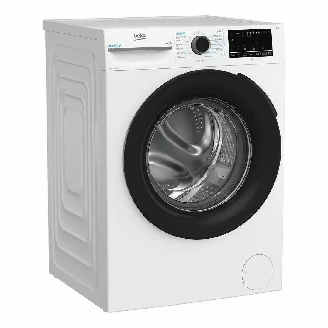 BEKO 8KG FRONT LOAD WASHING MACHINE WITH STEAM WHITE BFLB8010W | SYDNEY