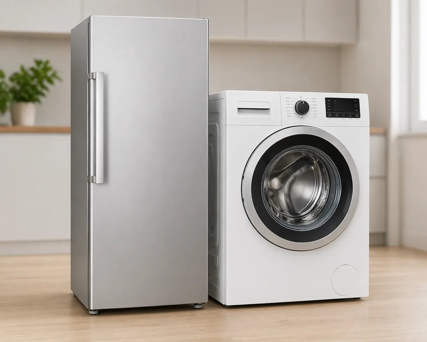 Beko 351L Vertical Fridge (Factory Seconds) + Beko 8kg Front Load Washer (Carton Damage) – Combo Deal | ADELAIDE