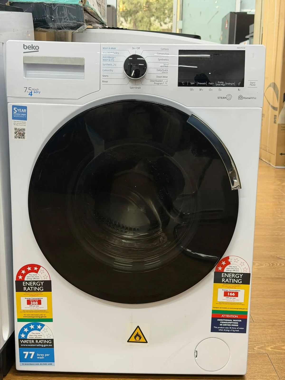 Beko 7.5kg/4kg Washer Dryer Combo – Refurbished | RESERVOIR