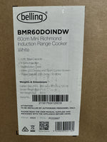 Belling 60cm Mini Richmond Induction Range Cooker – White – Carton Damaged | ADELAIDE