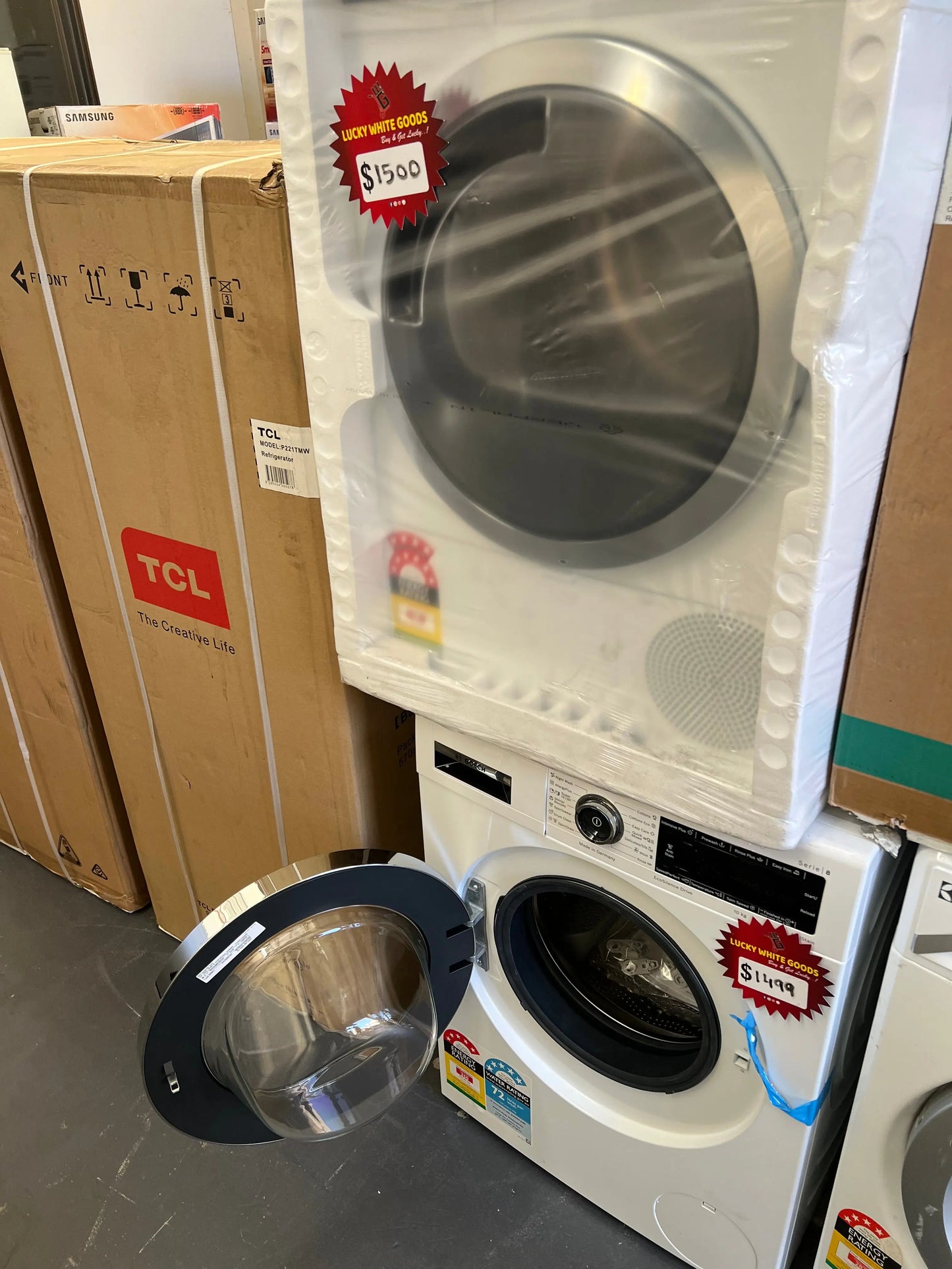 Bosch 10kg washing machine Bosch 8kg heat pump drayer | ADELAIDE