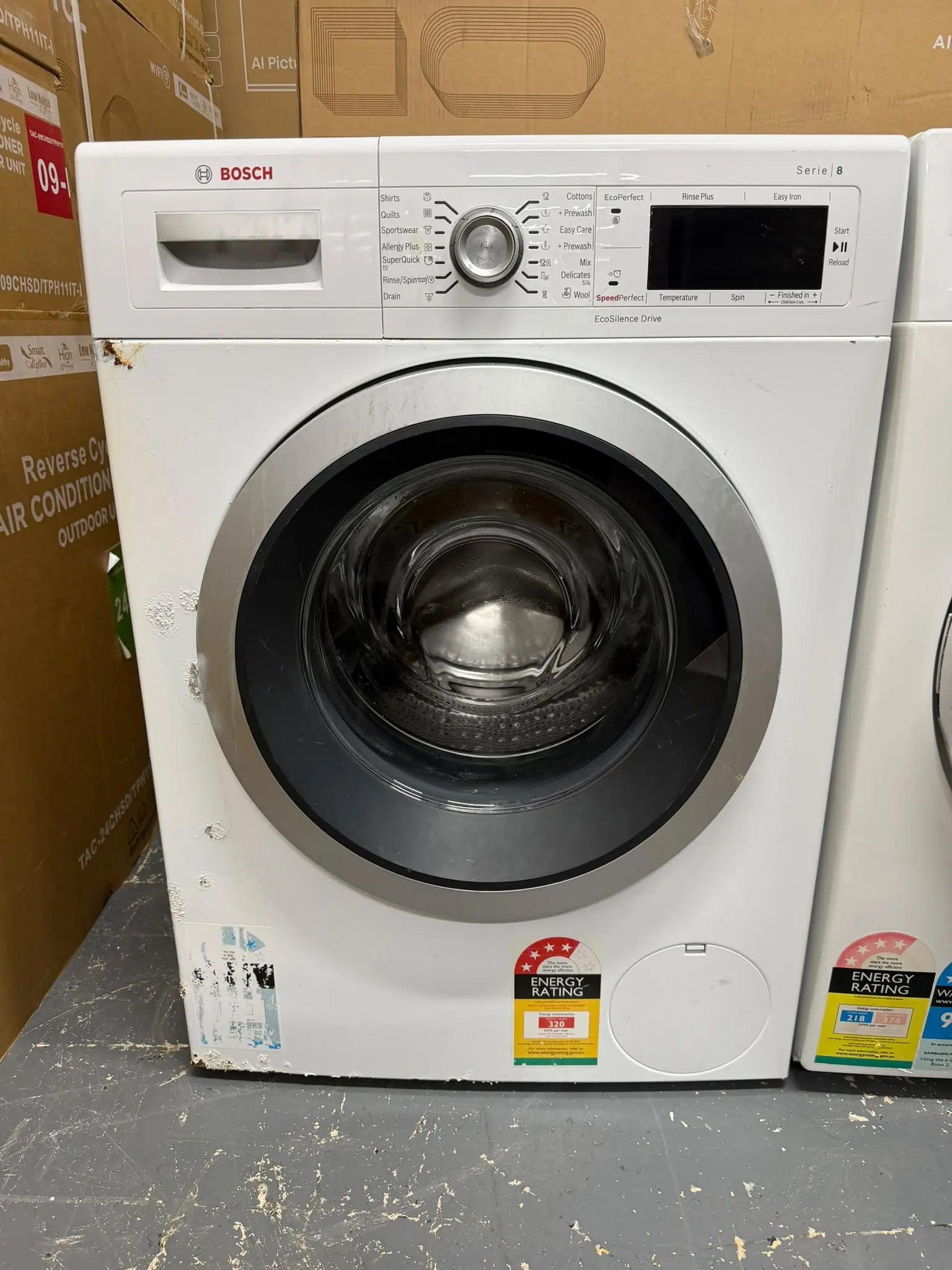 Bosch 8kg Front Load Washing Machine WAW28460AU – Refurbished