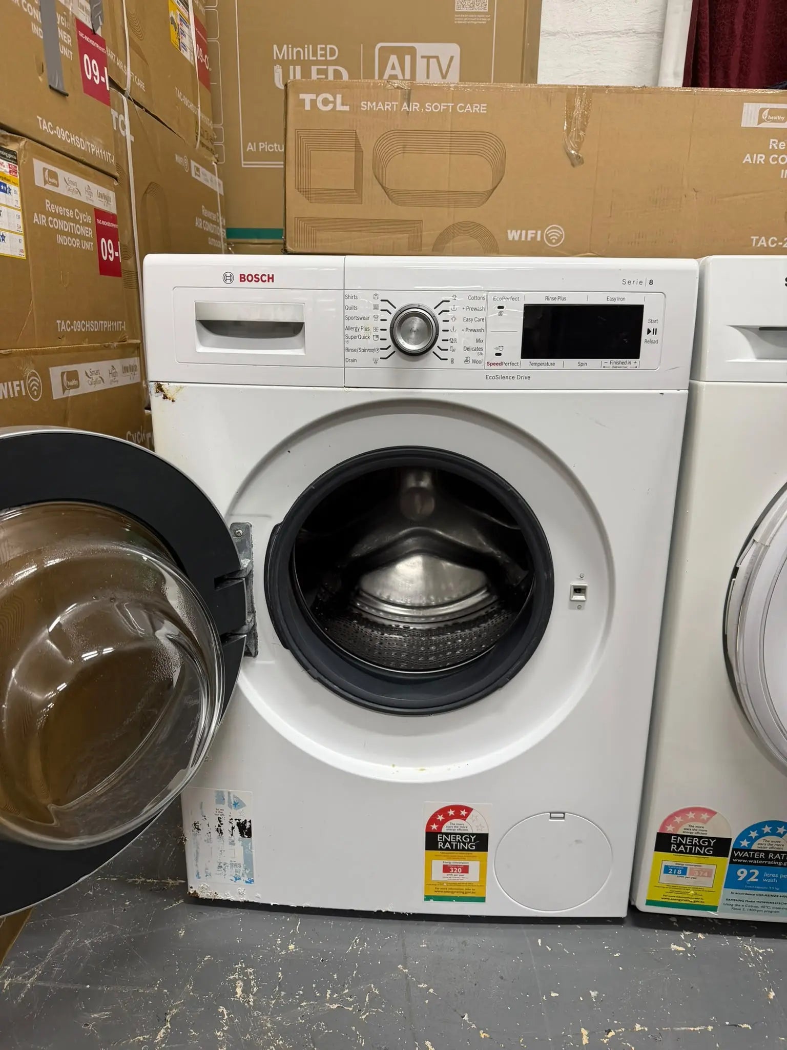 Bosch 8kg Front Load Washing Machine WAW28460AU – Refurbished