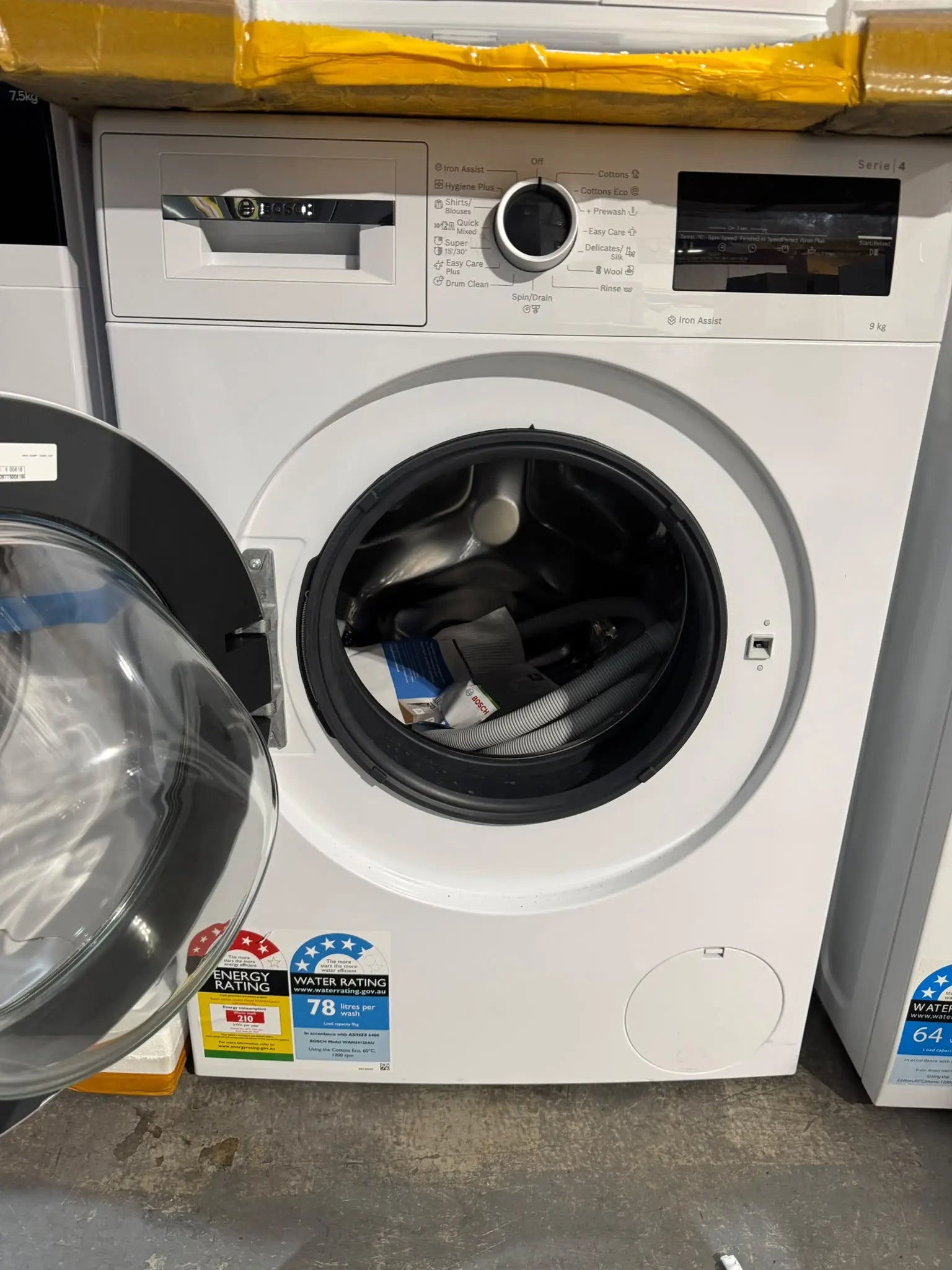 Bosch 9kg Serie 4 Washing Machine – Factory Seconds
