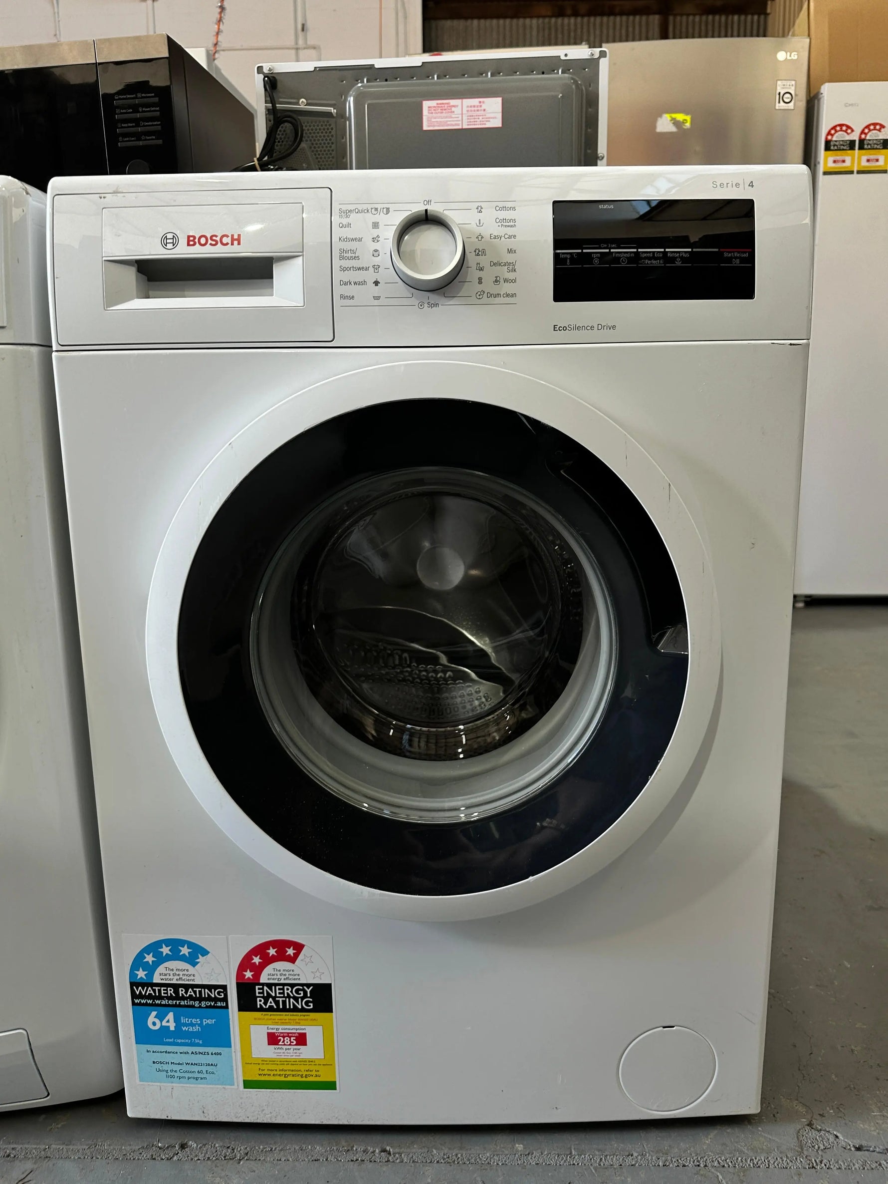 Bosch Series 4 7.5kg Refurbished Front Load Washer