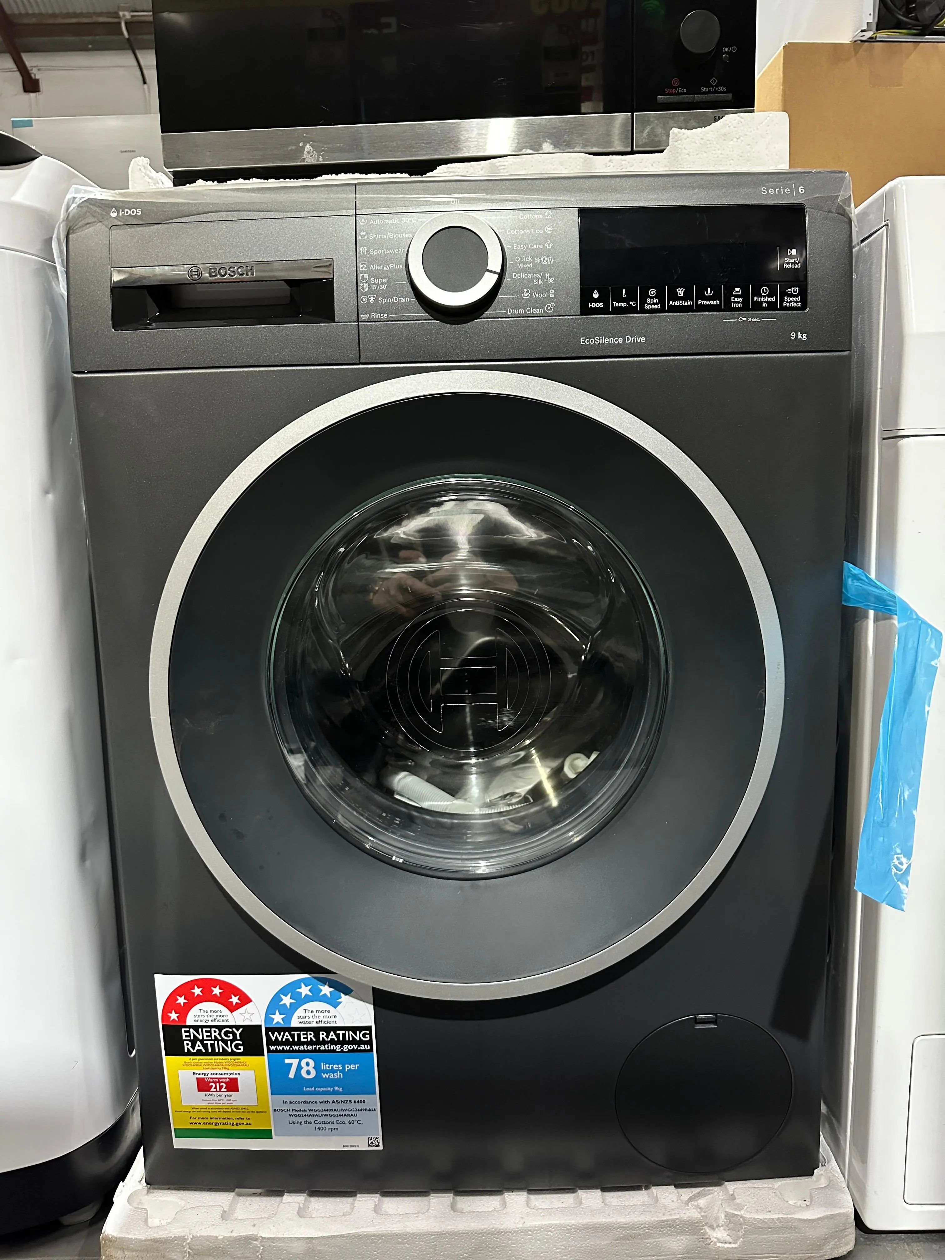 Bosch Series 6 9kg Front Load Washer – Near New | ADELAIDE