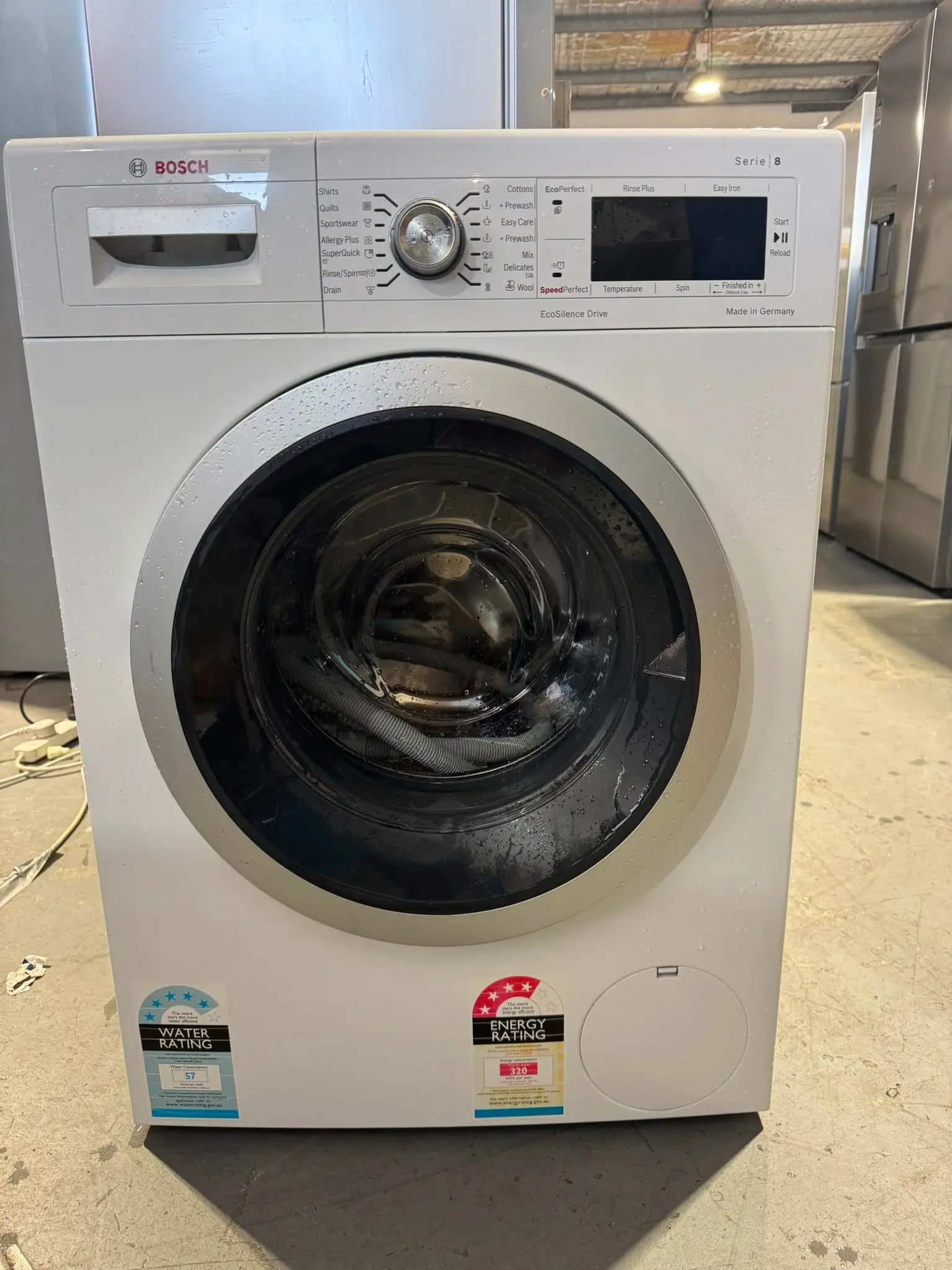 Bosch Series 8 8kg Front Load Washing Machine (Refurbished)