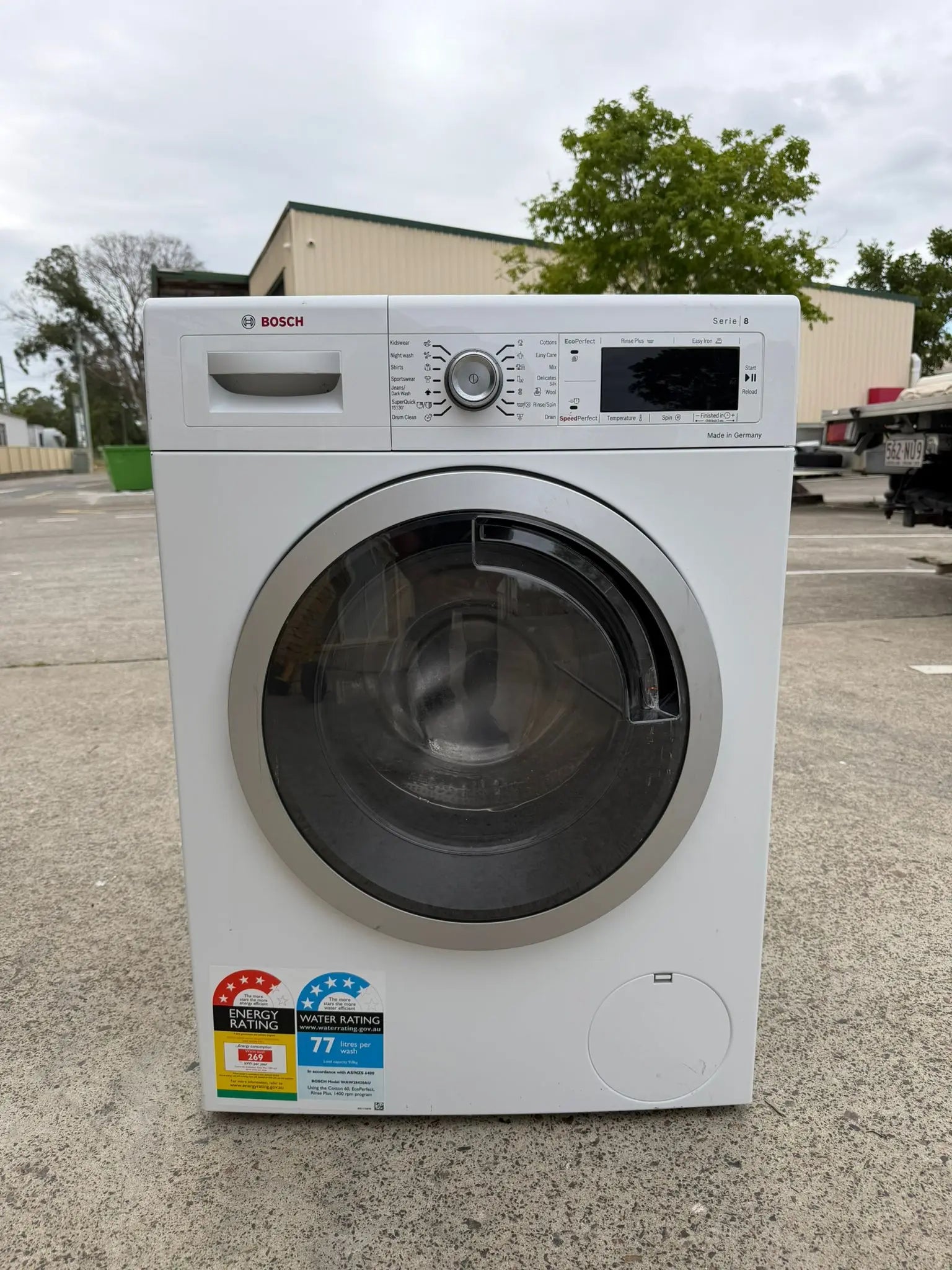 Bosch WAW28420AU 9kg Front Load Washing Machine – Refurbished | BRISBANE