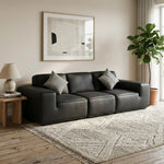 Brand New Black 3 Seater Sofa | SYDNEY