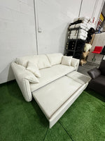 Brand New Cream Pull-Out Sofa Bed | ADELAIDE