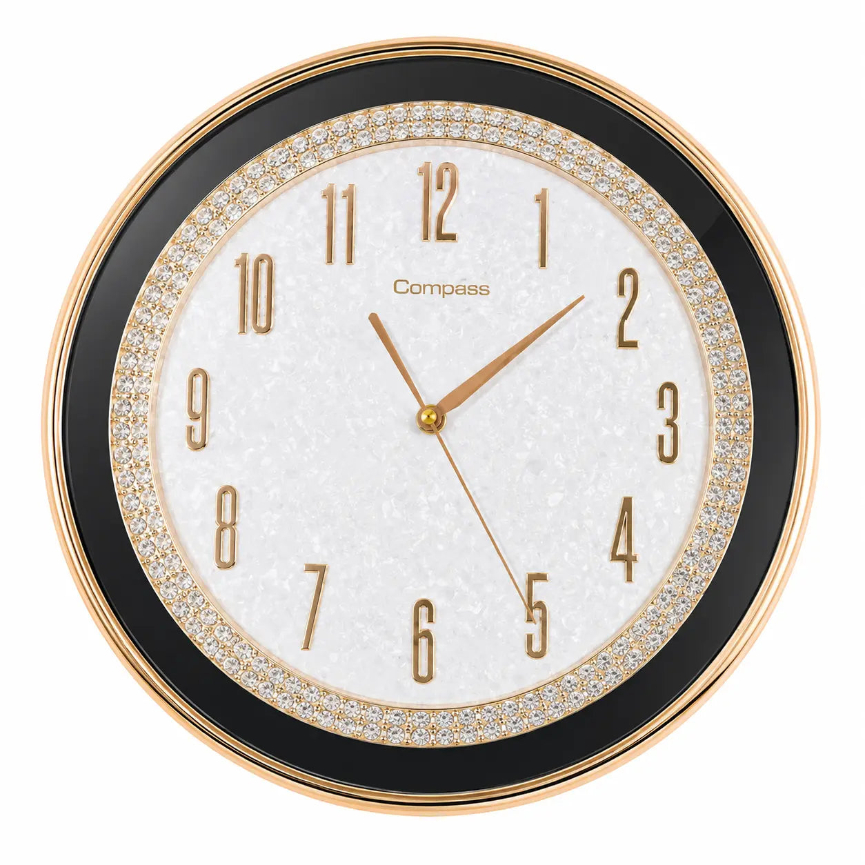 Brand New Decorative Crystal Wall Clock | ADELAIDE