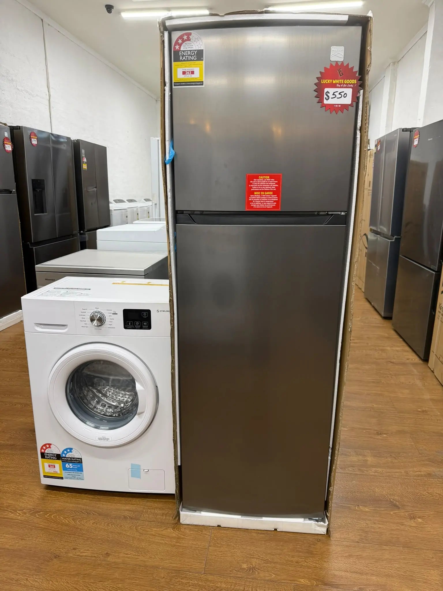 Brand New Fridge & Factory Seconds Washing Machine Combo | RESERVOIR