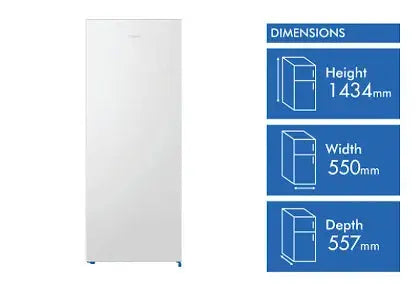 Brand New Hisense 155L Upright Freezer | BRISBANE