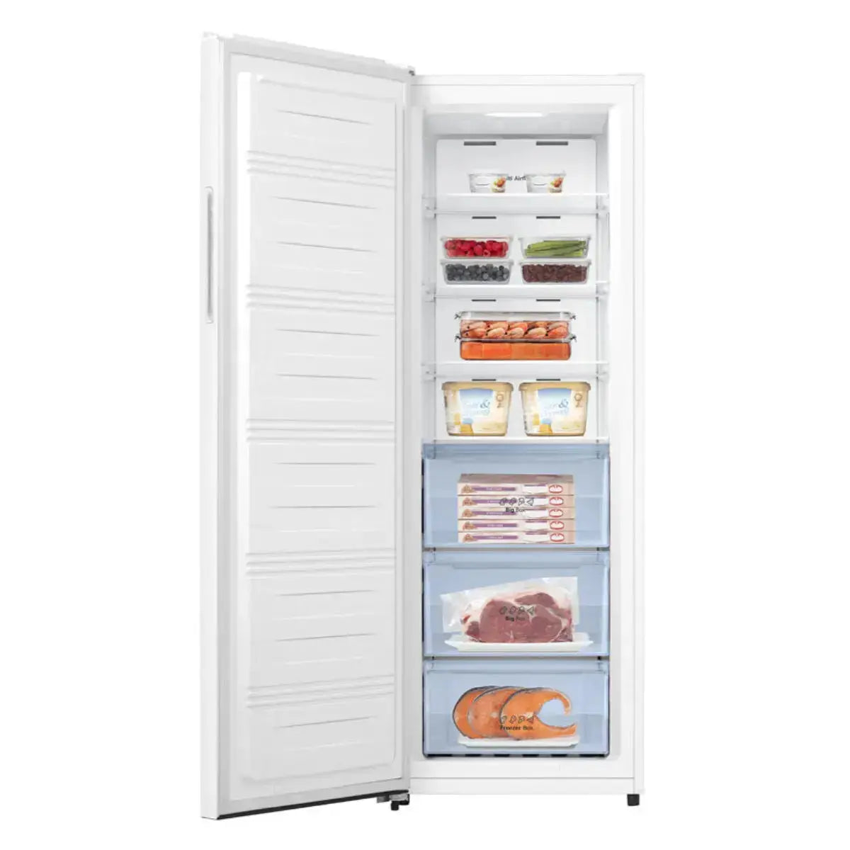 Brand New Hisense 240L Upright Hybrid Fridge Freezer White HRVF240 | SYDNEY