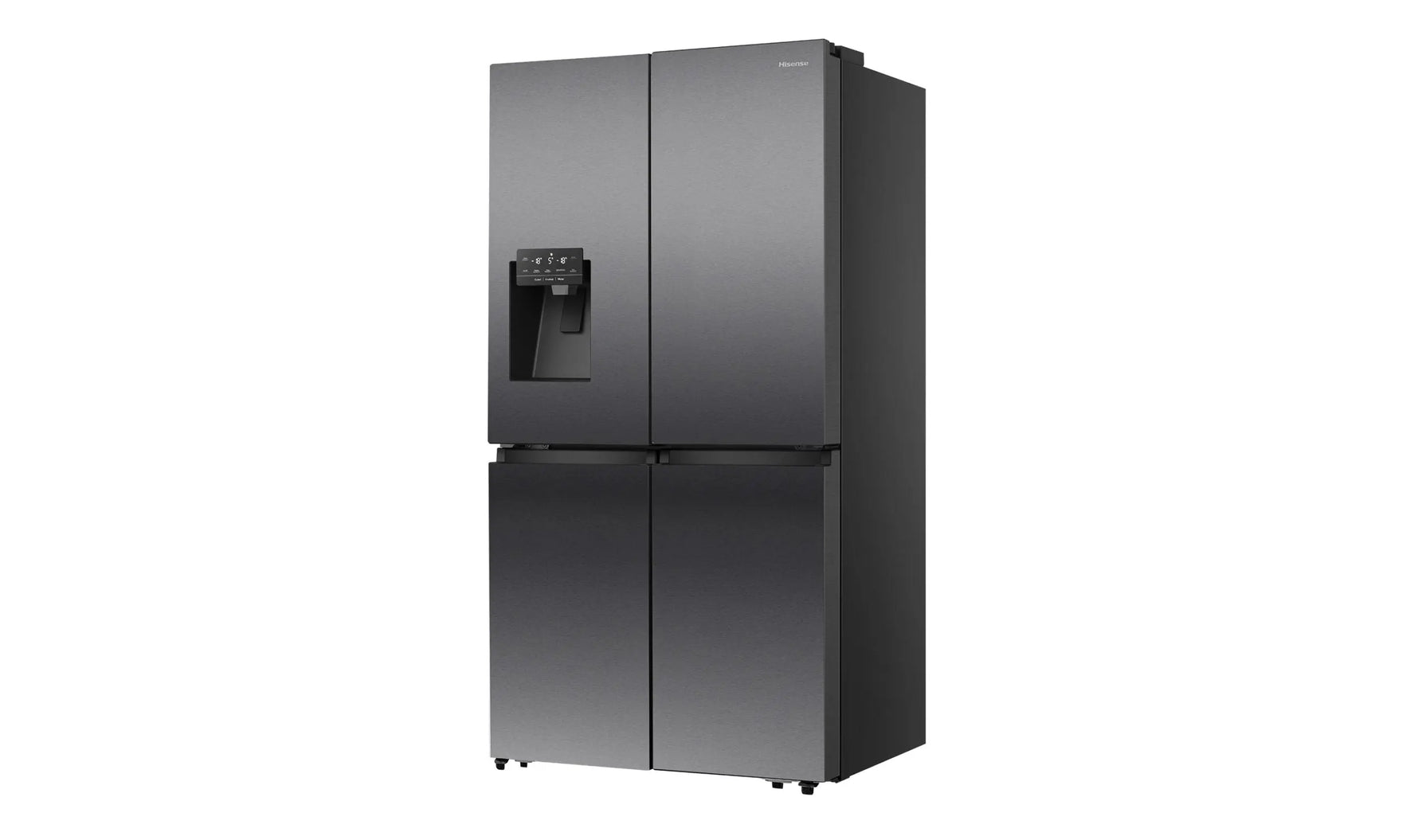 Brand New Hisense 585L PureFlat Stainless Steel Quad Door Fridge Freezer HRCD586TBWB | ADELAIDE