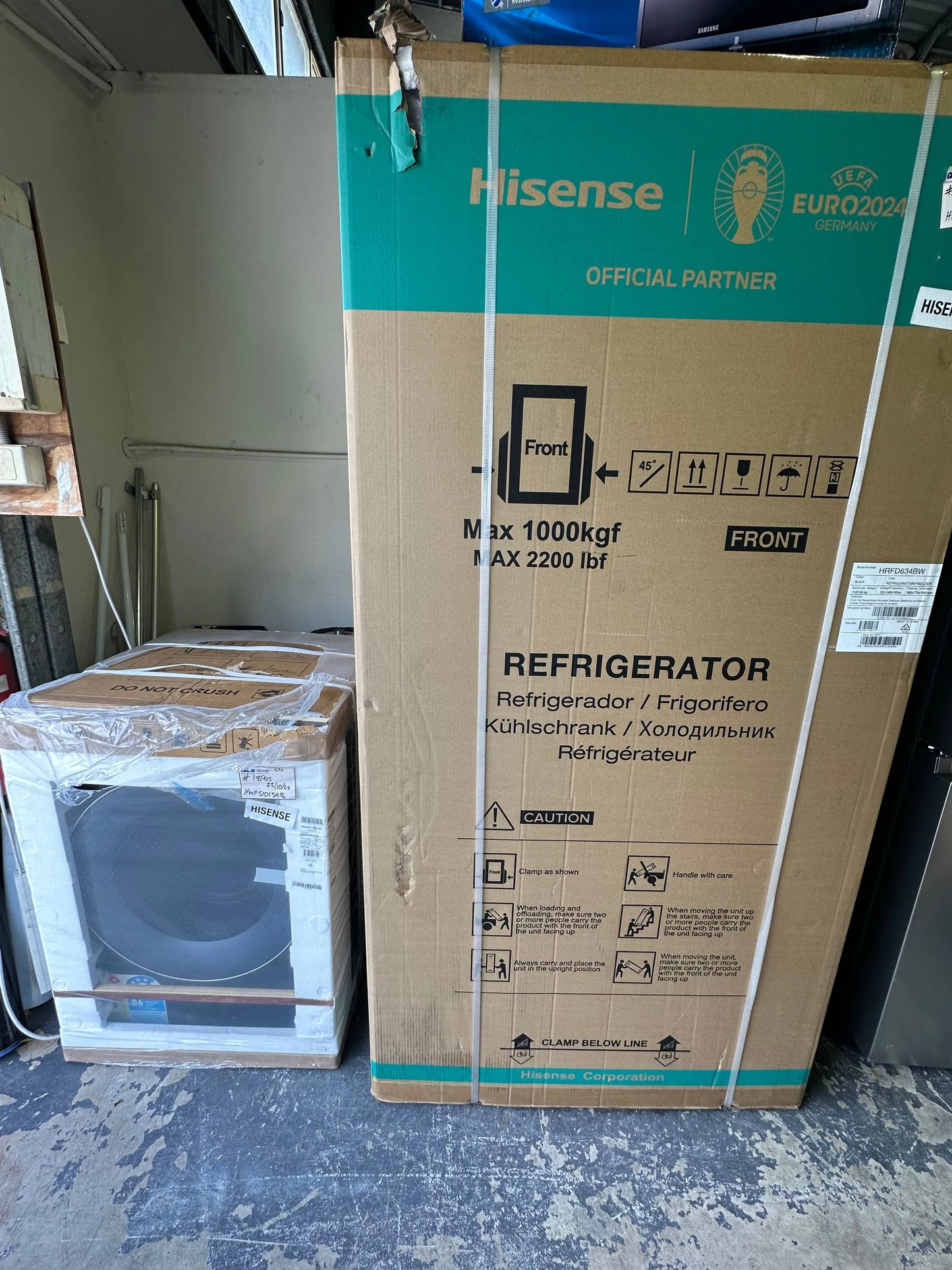 Brand New Hisense Fridge&Washer Combo | BRISBANE