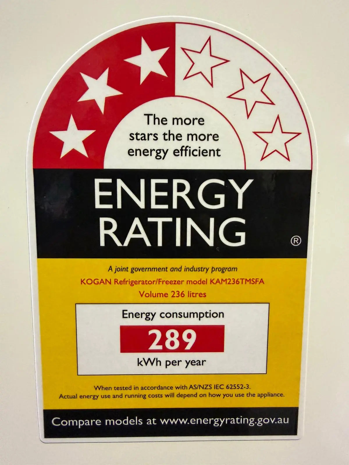 Brand New Kogan 236L Fridge Freezer | BRISBANE