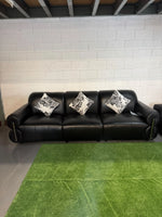 Brand New Premium Black Lounge Sofa | ALEXANDRIA