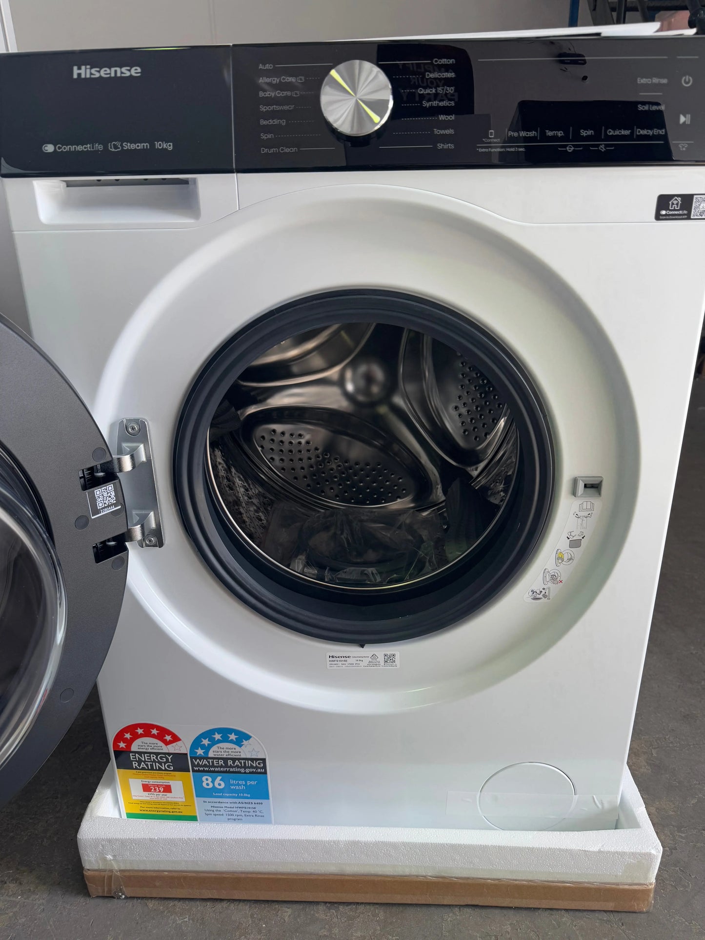 Brand new Hisense 10 kg washing machine | Lucky white goods