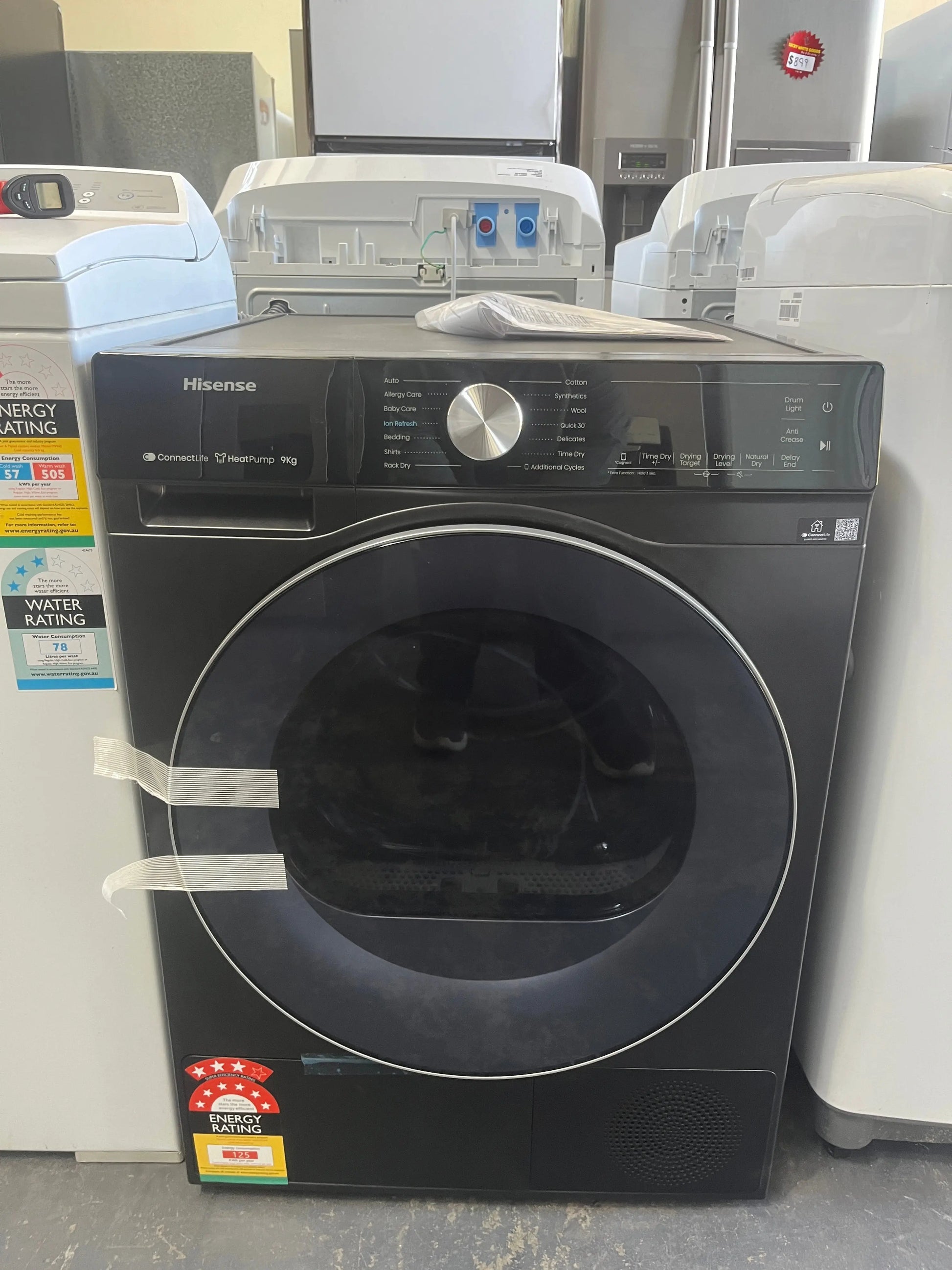 Brand new Hisense 9kg dryer | ADELAIDE