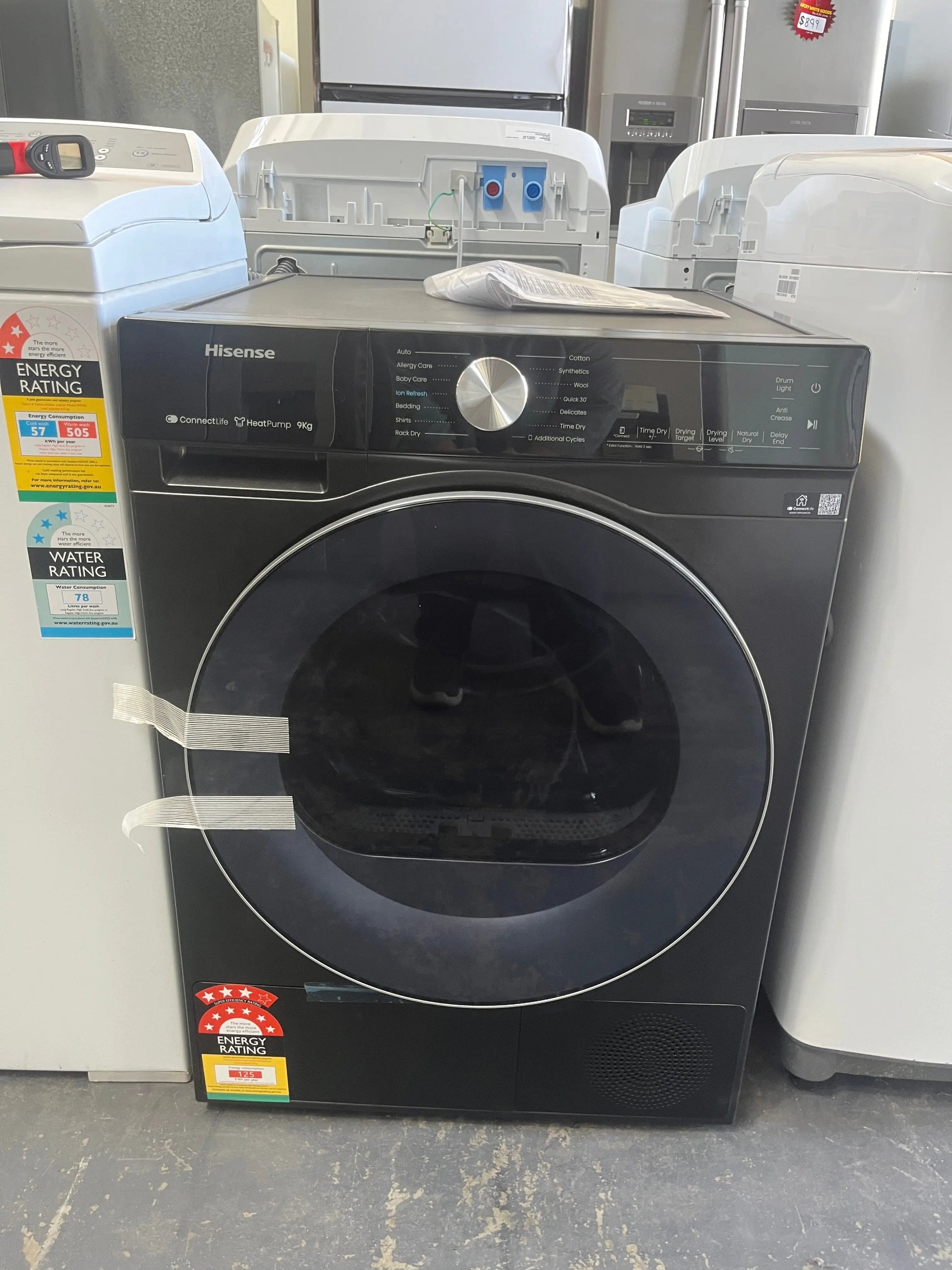 Brand new Hisense 9kg dryer | ADELAIDE