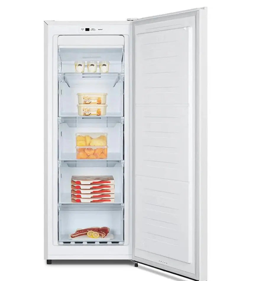 Brand new Hisense HRVF155 155L Upright Freezer (White) | ADELAIDE