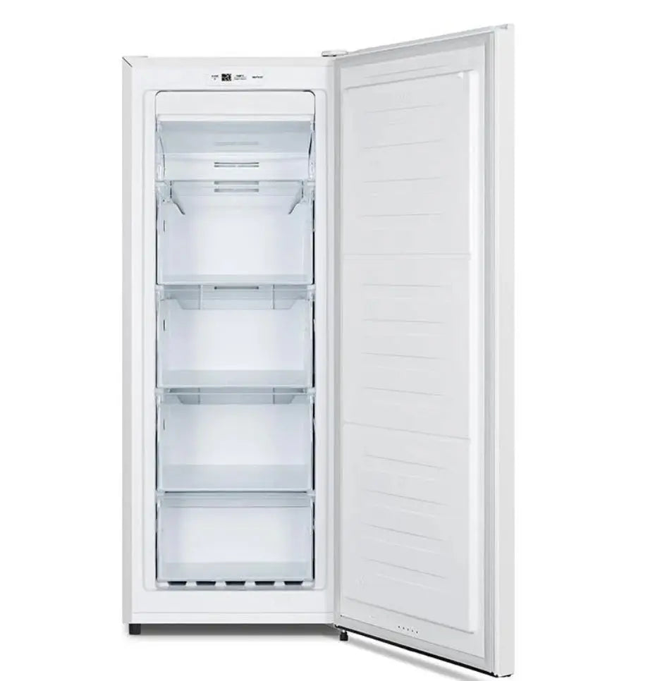 Brand new Hisense HRVF155 155L Upright Freezer (White) | ADELAIDE