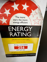 Factory second Hisense 326 ltr top mount fridge freezer Model no-HRTF326