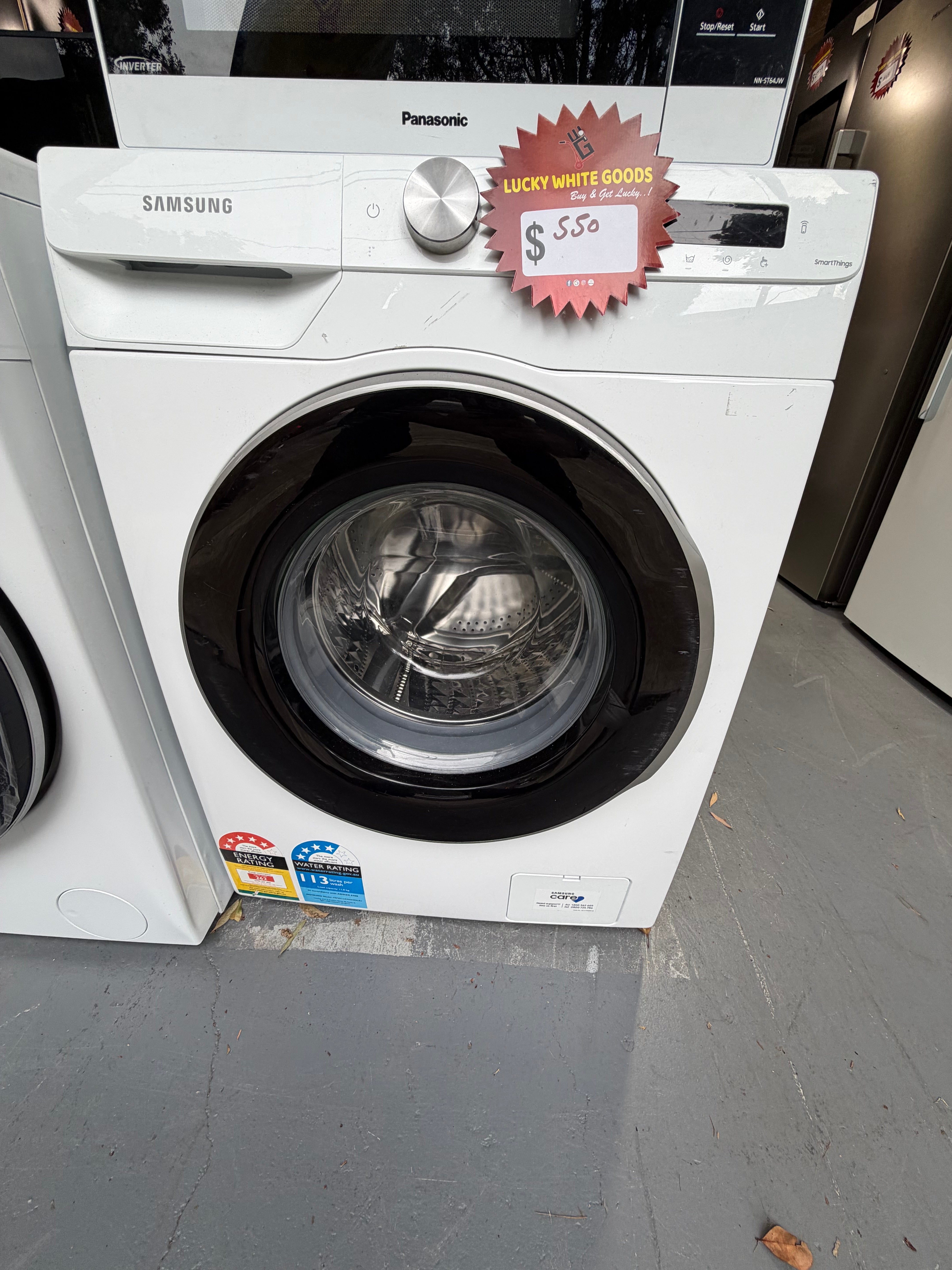 Refurbished Samsung 11 kg front loader washer | ALEXANDRIA