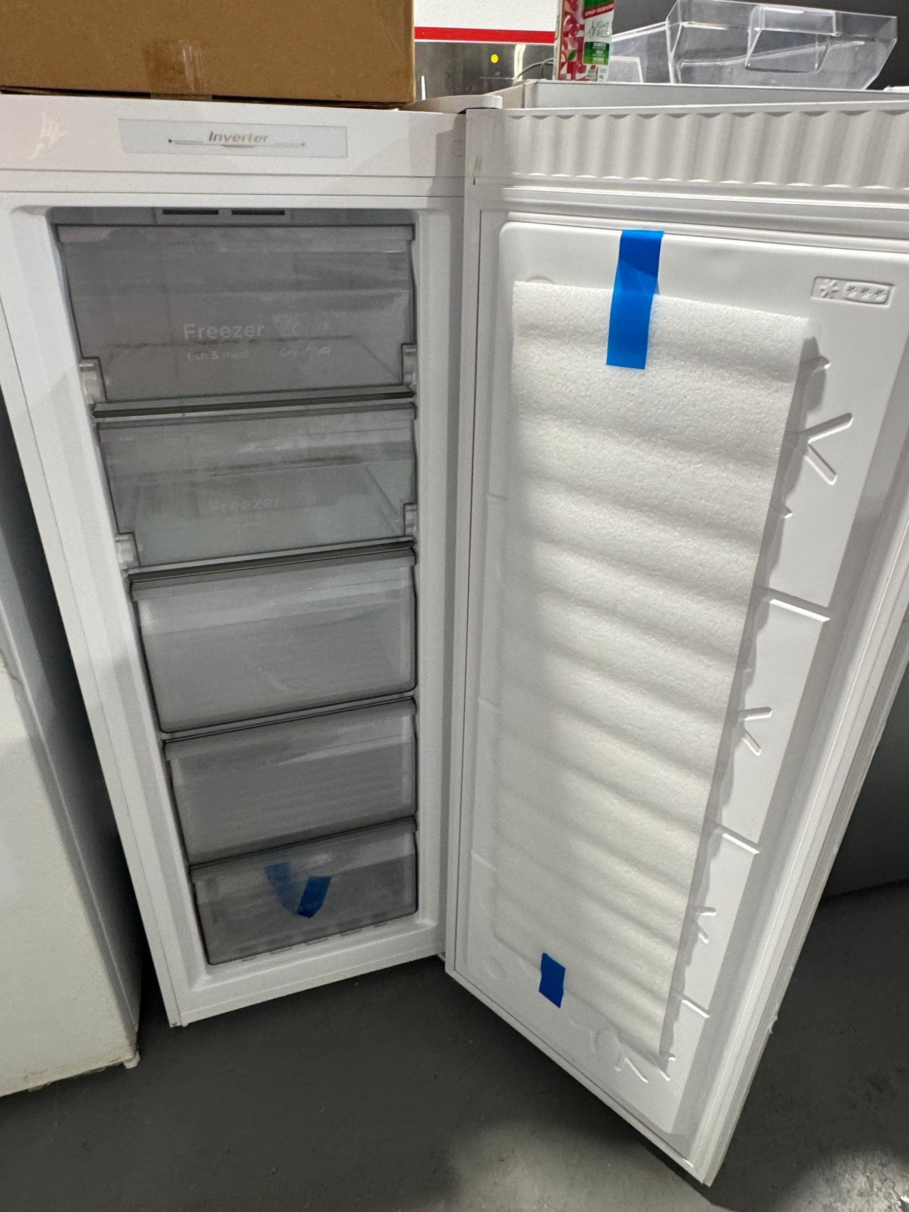 Factory seconds Chiq 166 litres upright freezer | PERTH