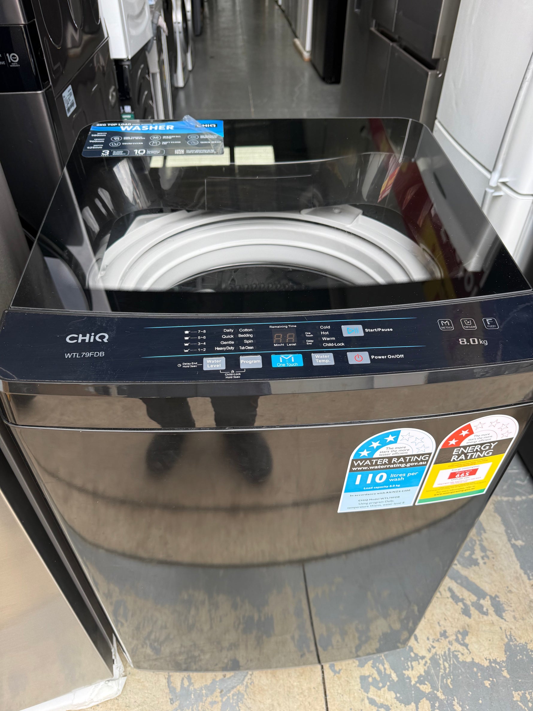 Hisense 206L Fridge + ChiQ 8kg Washing Machine Bundle | MELBOURNE