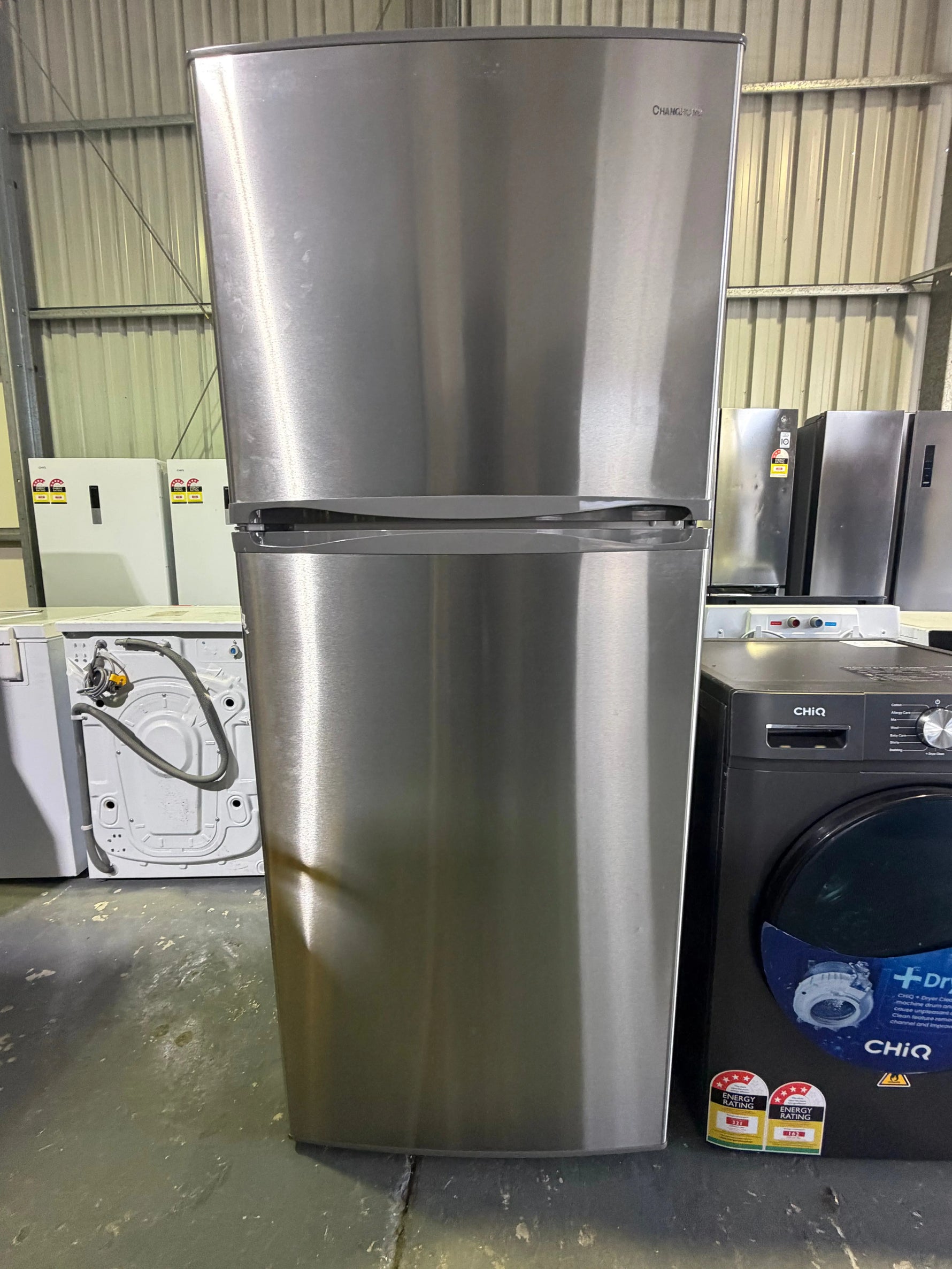 CHANGHONG 400L Fridge + Chiq 8.5 Washer Bundle
