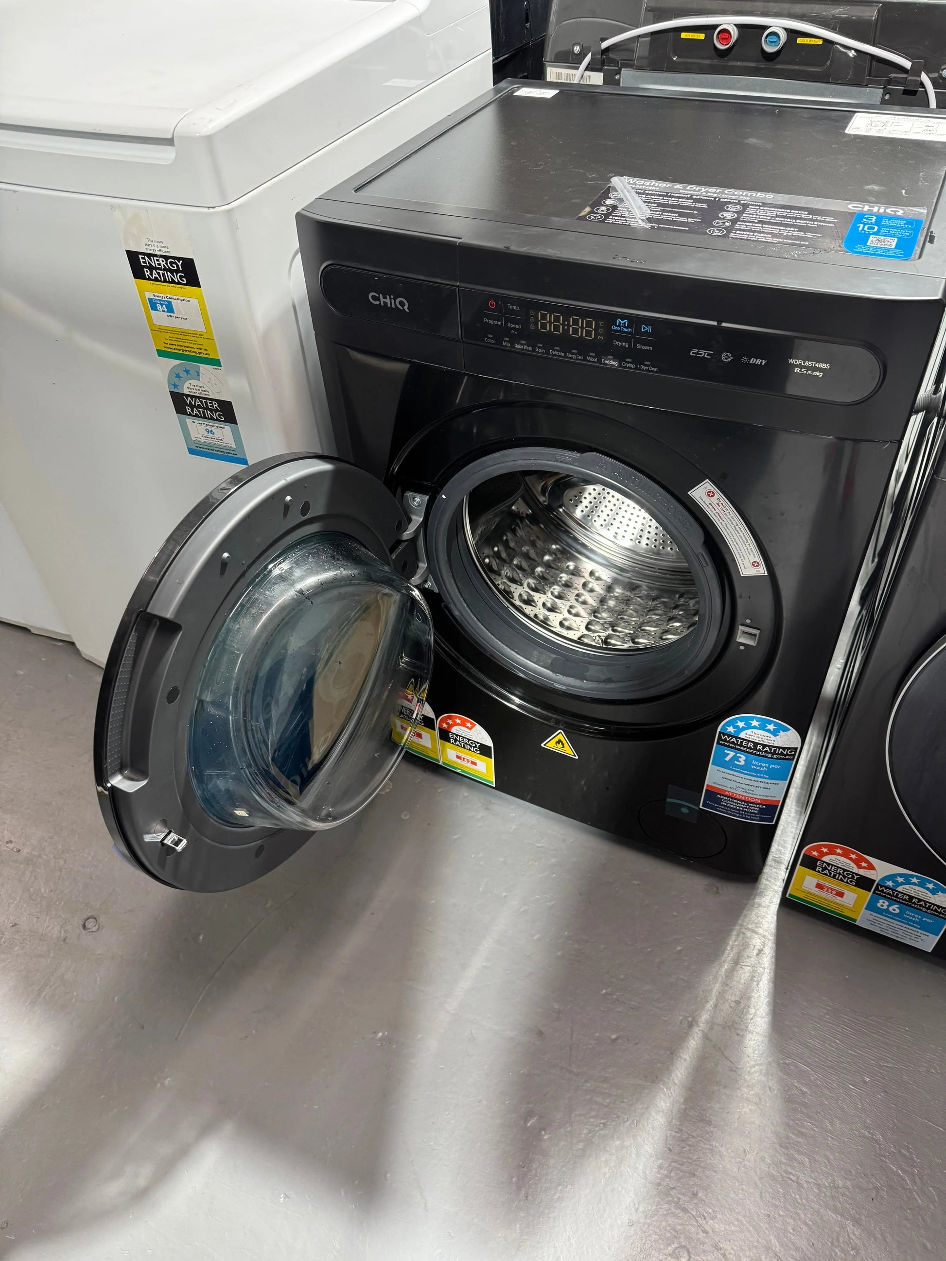 CHIQ 8.5 kg front loader washer | SYDNEY