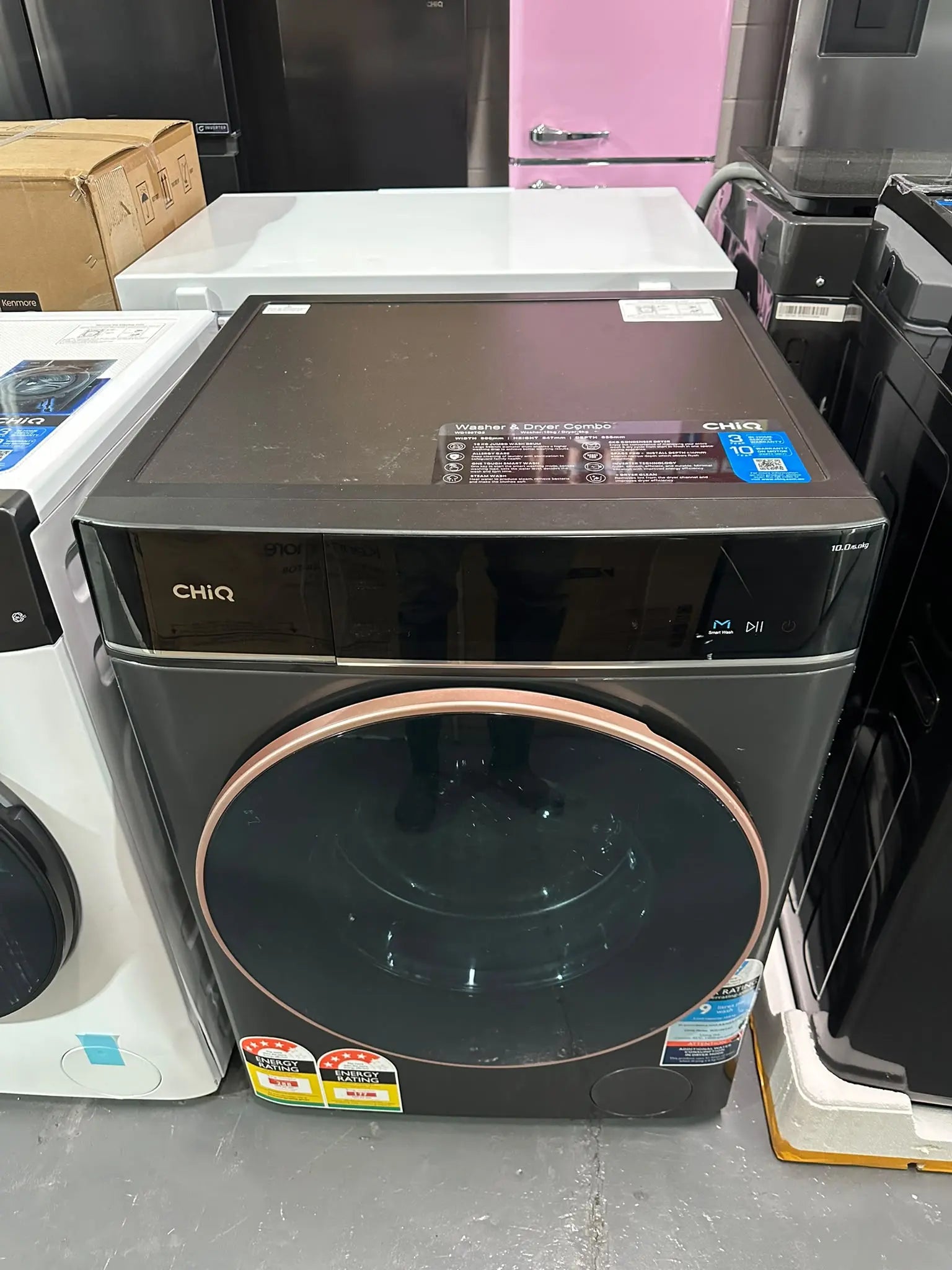 CHiQ 10kg Front Load Washing Machine – Factory Seconds