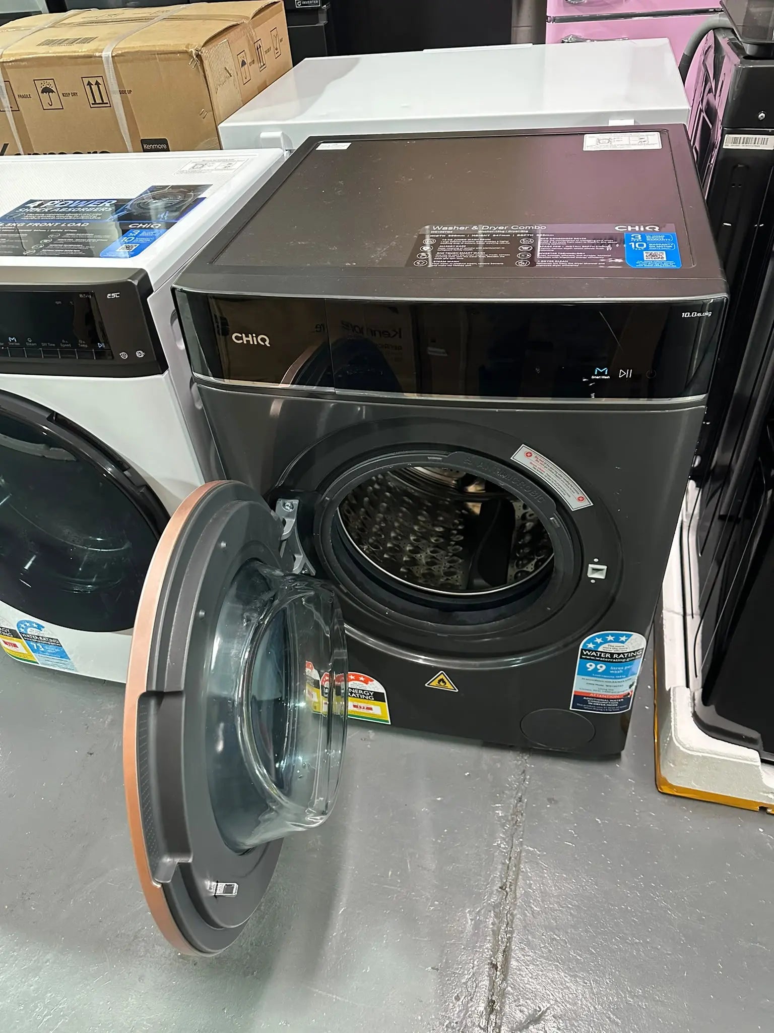 CHiQ 10kg Front Load Washing Machine – Factory Seconds