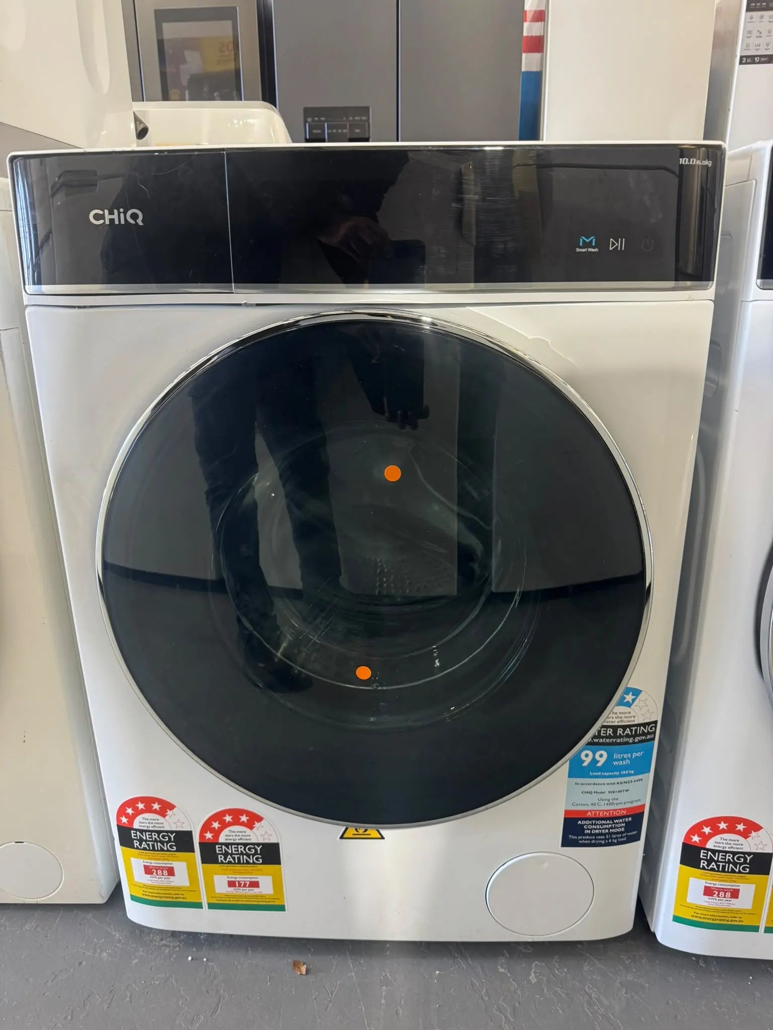 CHiQ 10kg Front Load Washing Machine – Refurbished | PERTH
